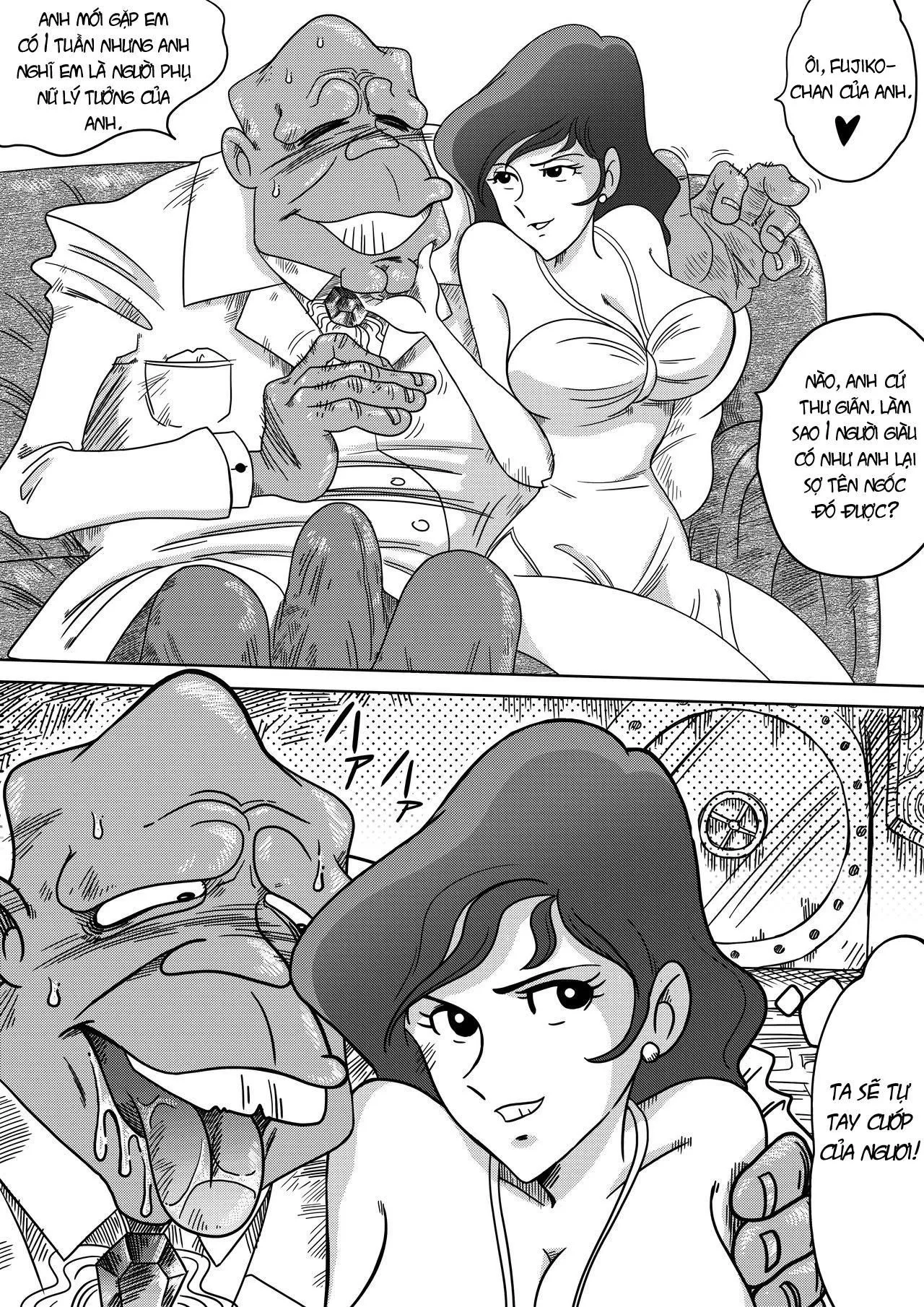 HentaiVN.net - Ảnh 5 - Fujiko the III (Lupin the III) - Oneshot