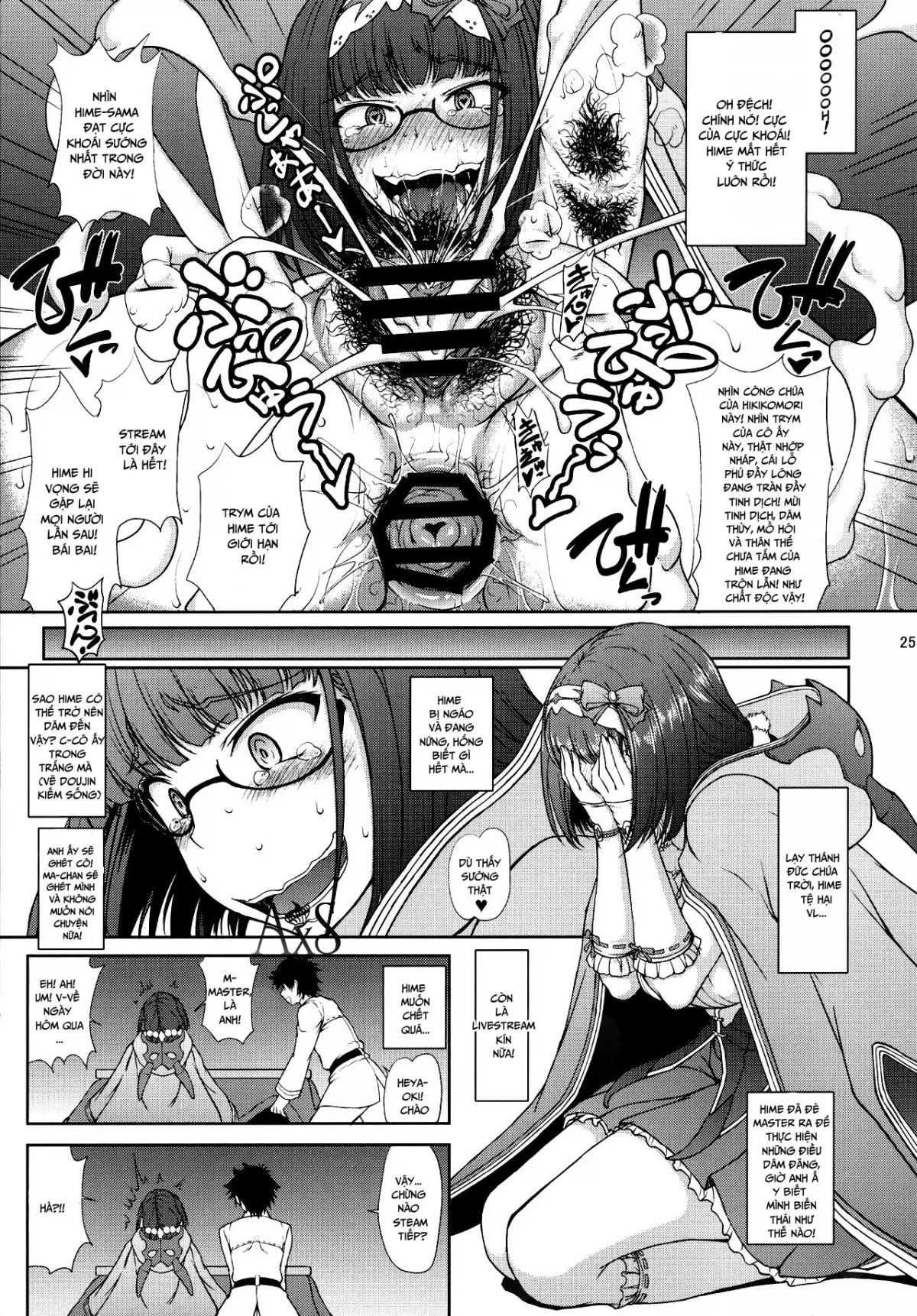 HentaiVN.net - Ảnh 24 - Junjou Hetare na Dosukebe Hime no Hatsujou Haishin (Fate/Grand Order) - Oneshot