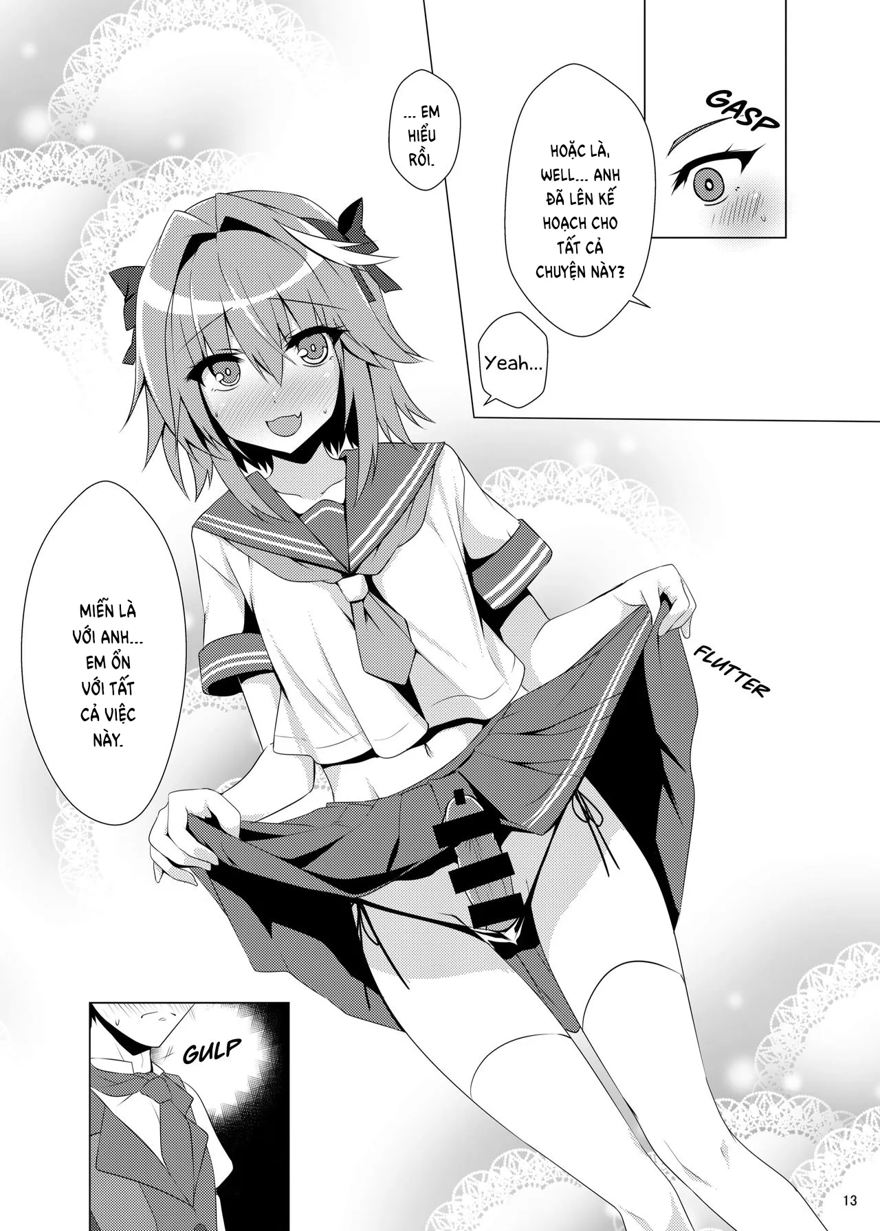 HentaiVN.net - Ảnh 10 - Sau khi thấy Astolfo-kyun, tôi không quan tâm tới giới tính nữa [Astolfo-kyun Mitetara Seibetsu Nante Doudemo Yokunarimashita] - Oneshot