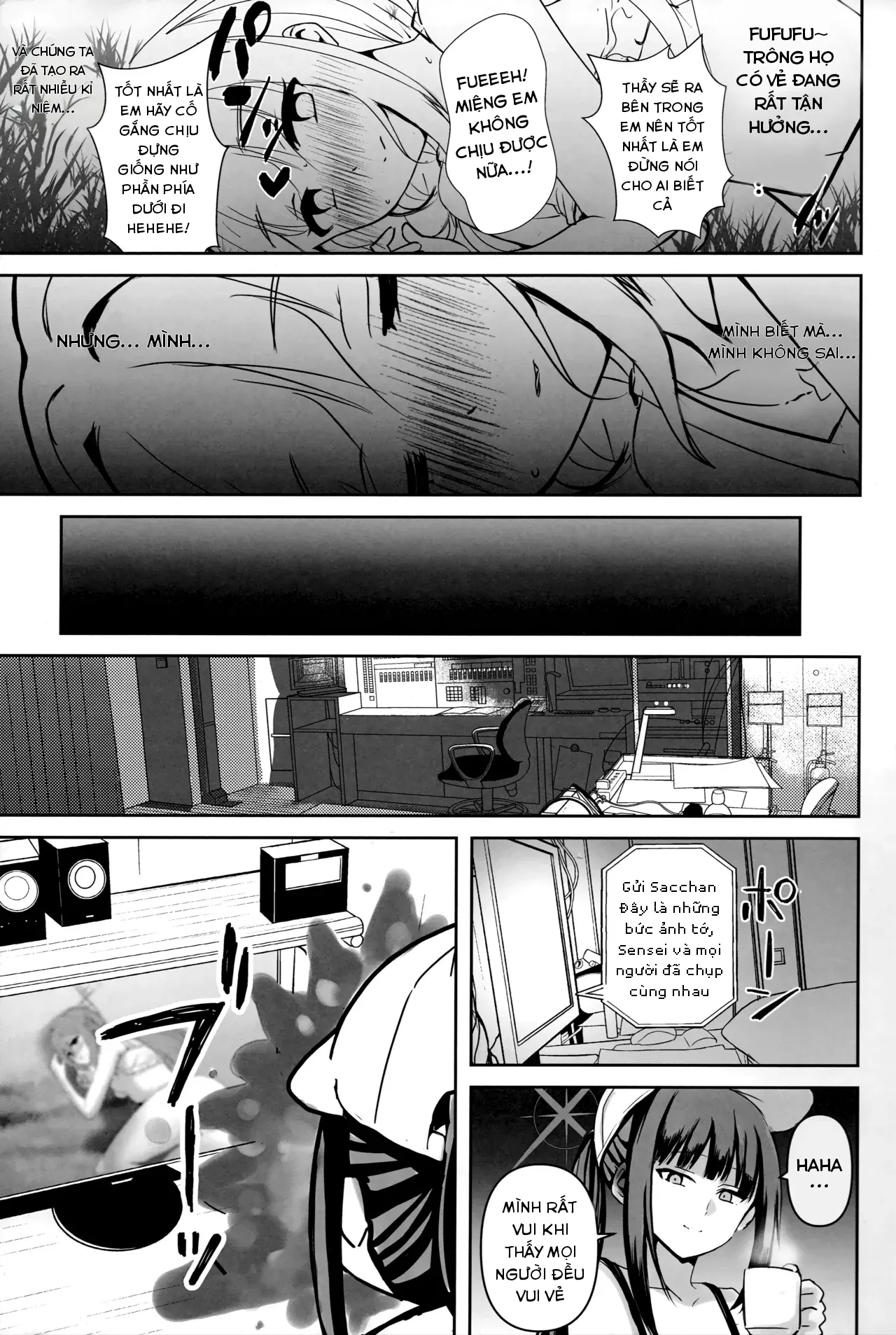 HentaiVN.net - Ảnh 14 - (C104) [CROSSTAR (GX)] Umibe no Himegimi (Blue Archive) - Oneshoot