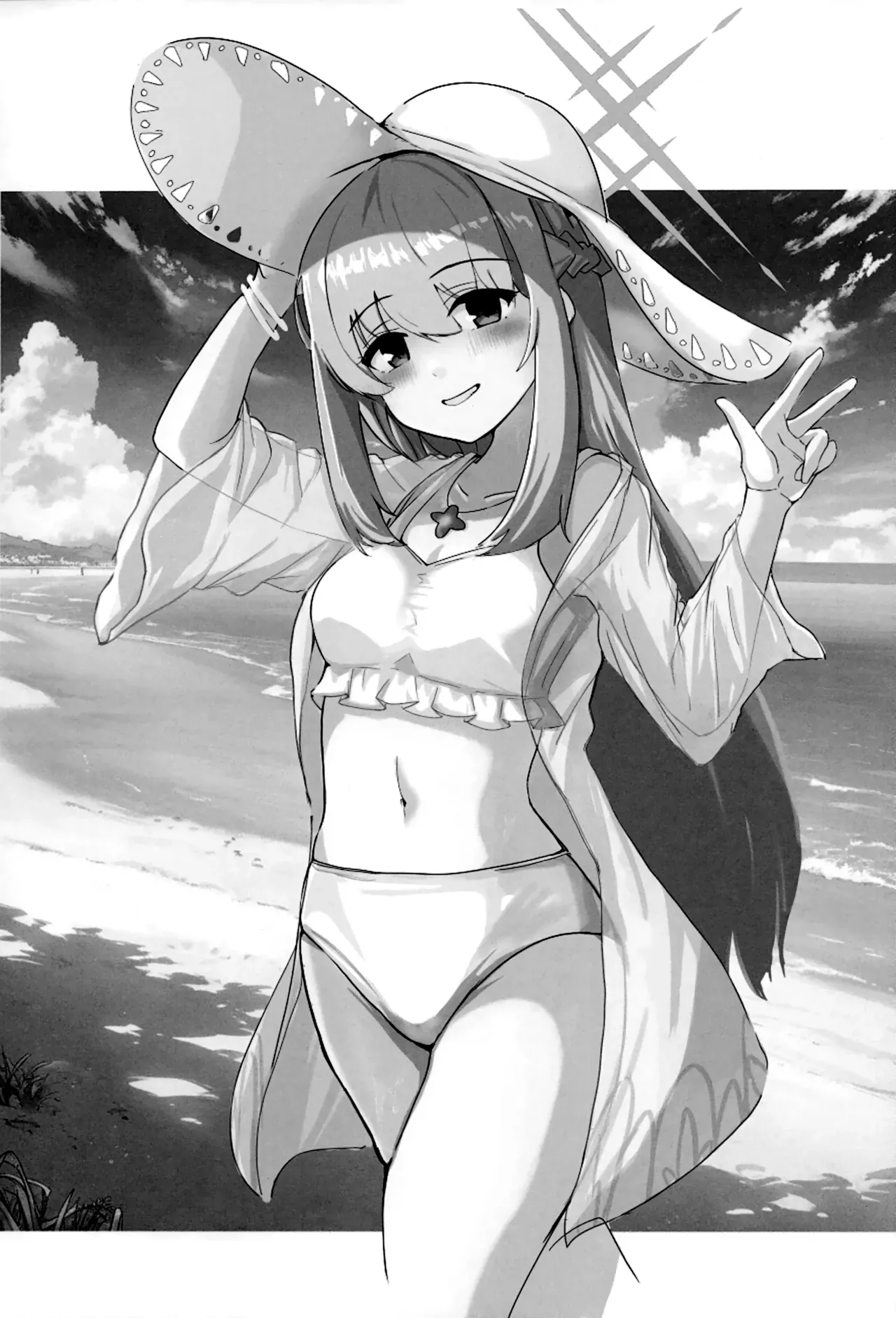 HentaiVN.net - Ảnh 16 - (C104) [CROSSTAR (GX)] Umibe no Himegimi (Blue Archive) - Oneshoot