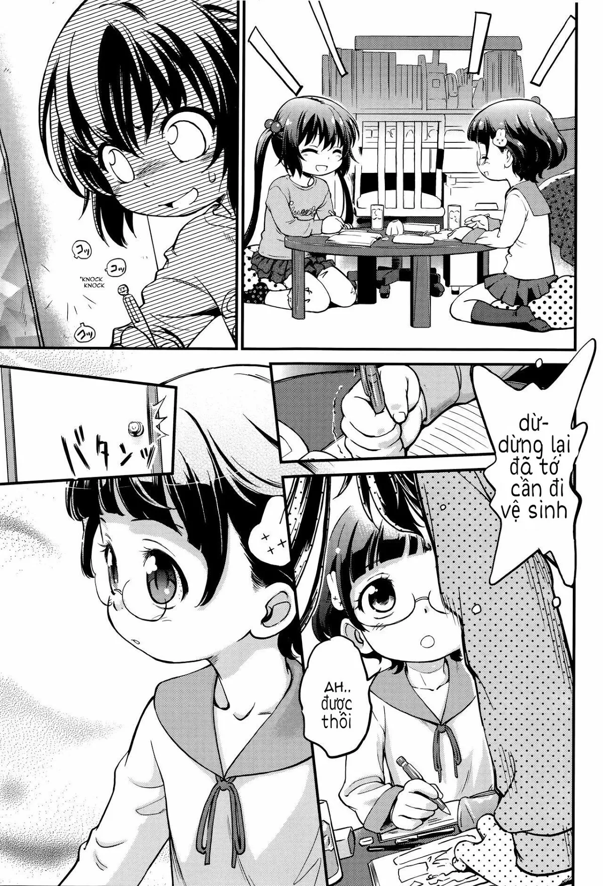 HentaiVN.net - Ảnh 3 - My Friend's Little Sister's Friend. (Loli) [Tomodachi No Imouto No Tomodachi.; Cặp đôi loli] - Chap 1