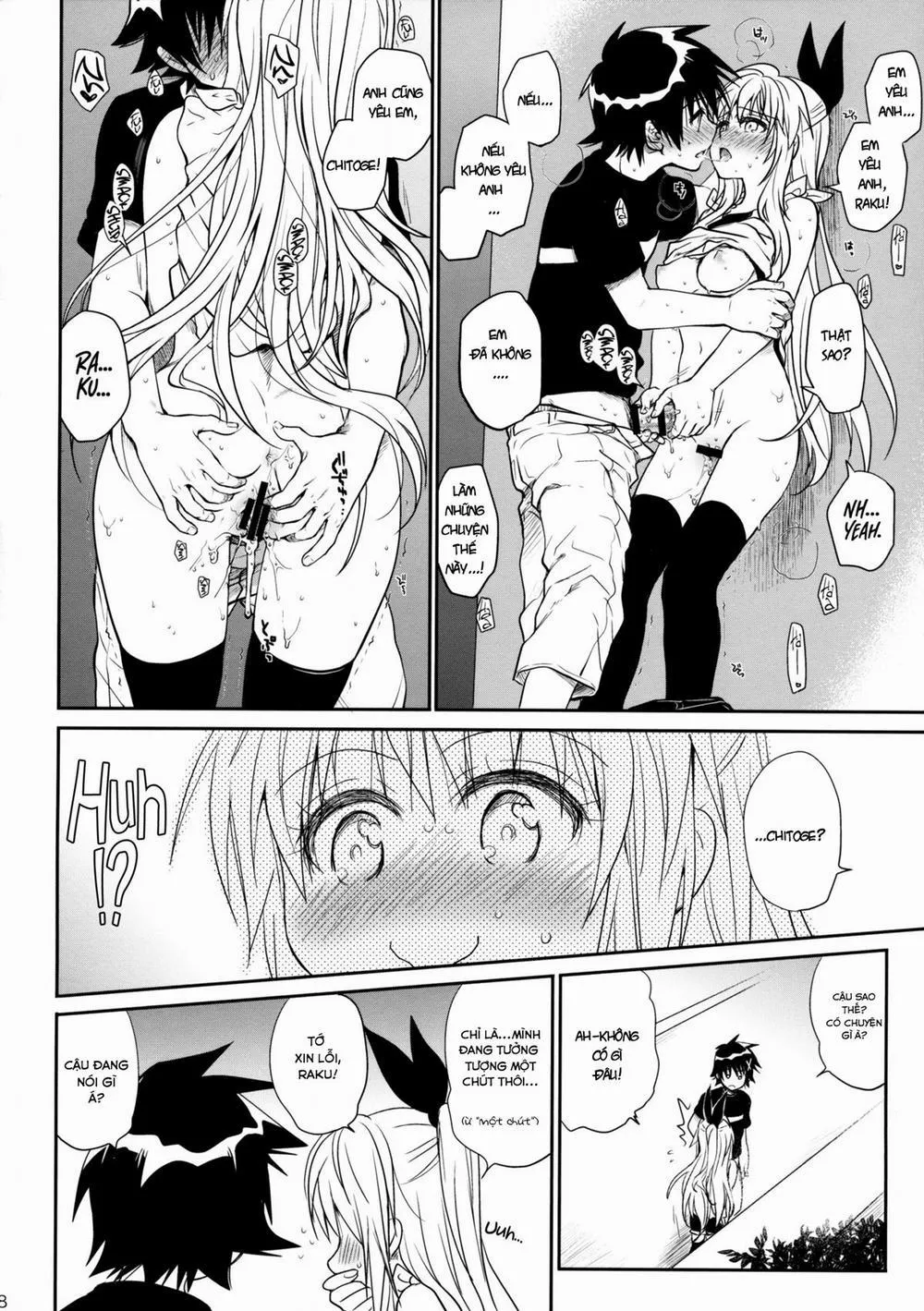 HentaiVN.net - Ảnh 8 - Nanairo (Nisekoi) - Chương 1