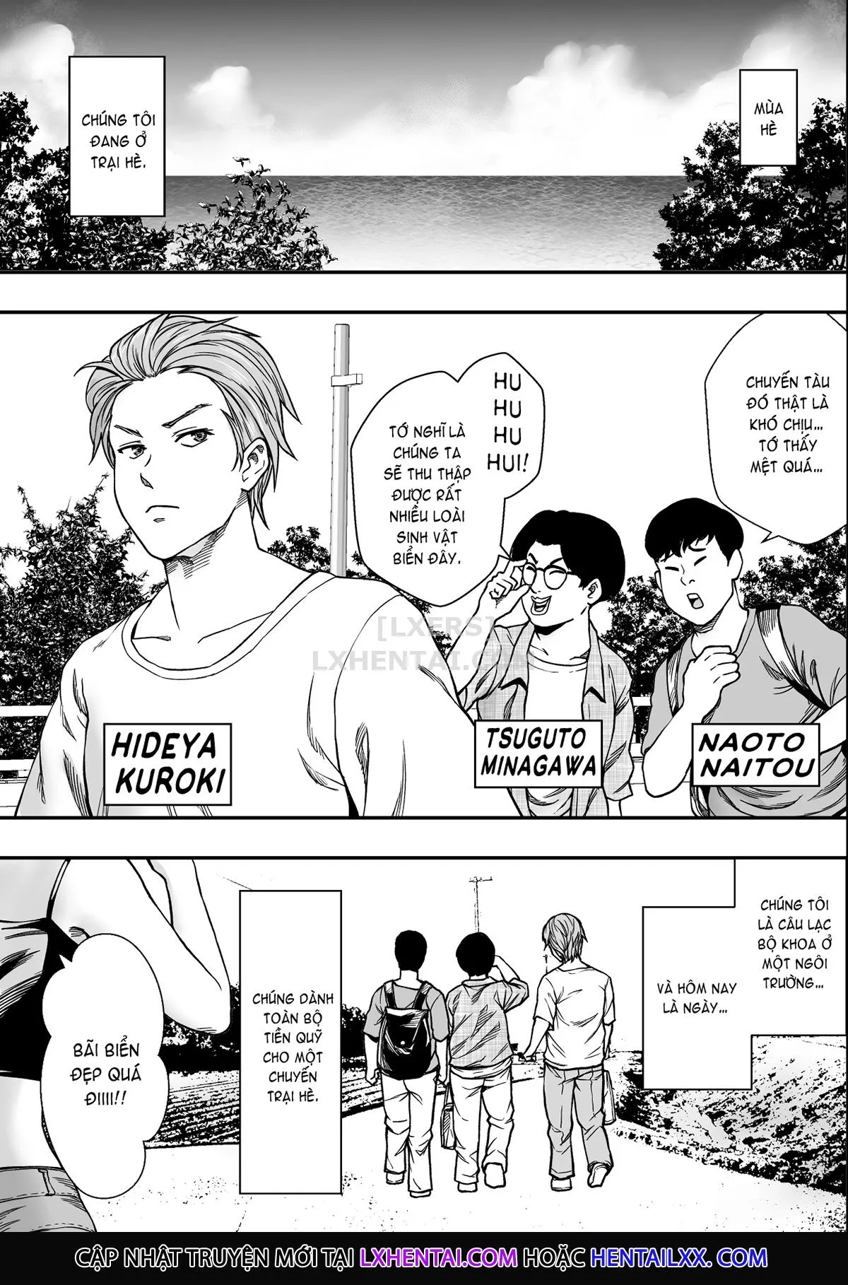 HentaiVN.net - Ảnh 3 - All-Cuckold Summer Camp [Natsu Gasshuku Zen Netorare!] - Oneshot