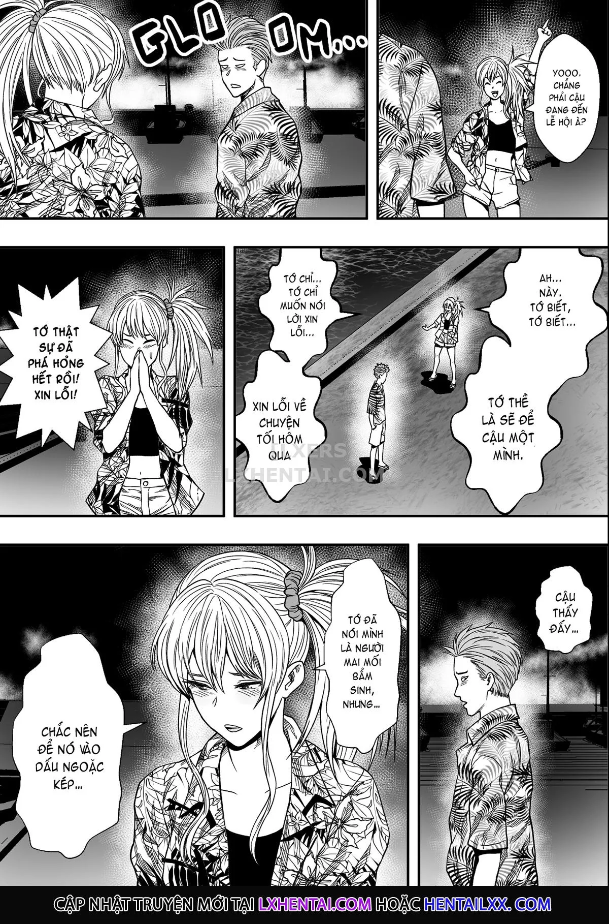 HentaiVN.net - Ảnh 39 - All-Cuckold Summer Camp [Natsu Gasshuku Zen Netorare!] - Oneshot