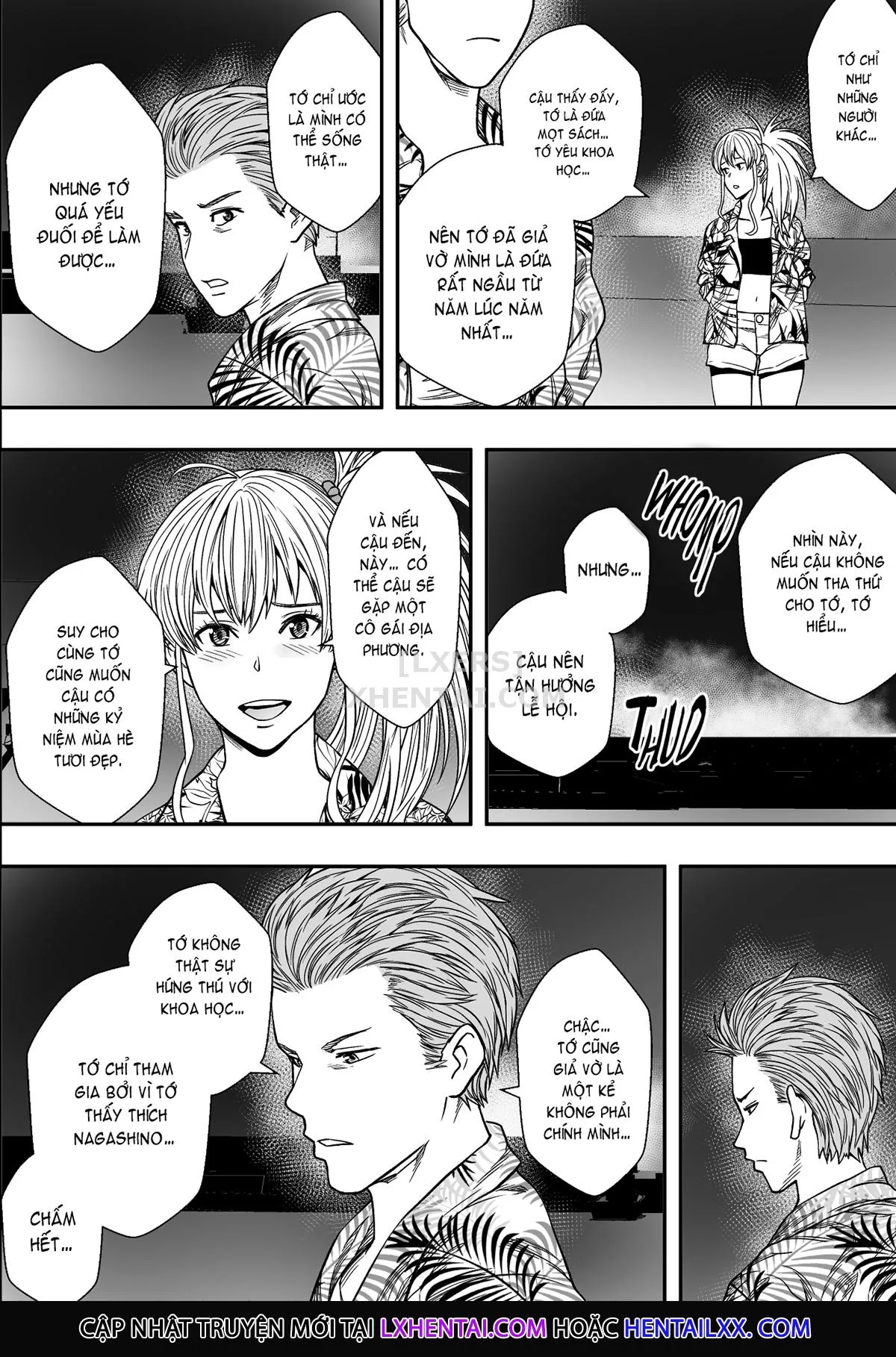 HentaiVN.net - Ảnh 40 - All-Cuckold Summer Camp [Natsu Gasshuku Zen Netorare!] - Oneshot