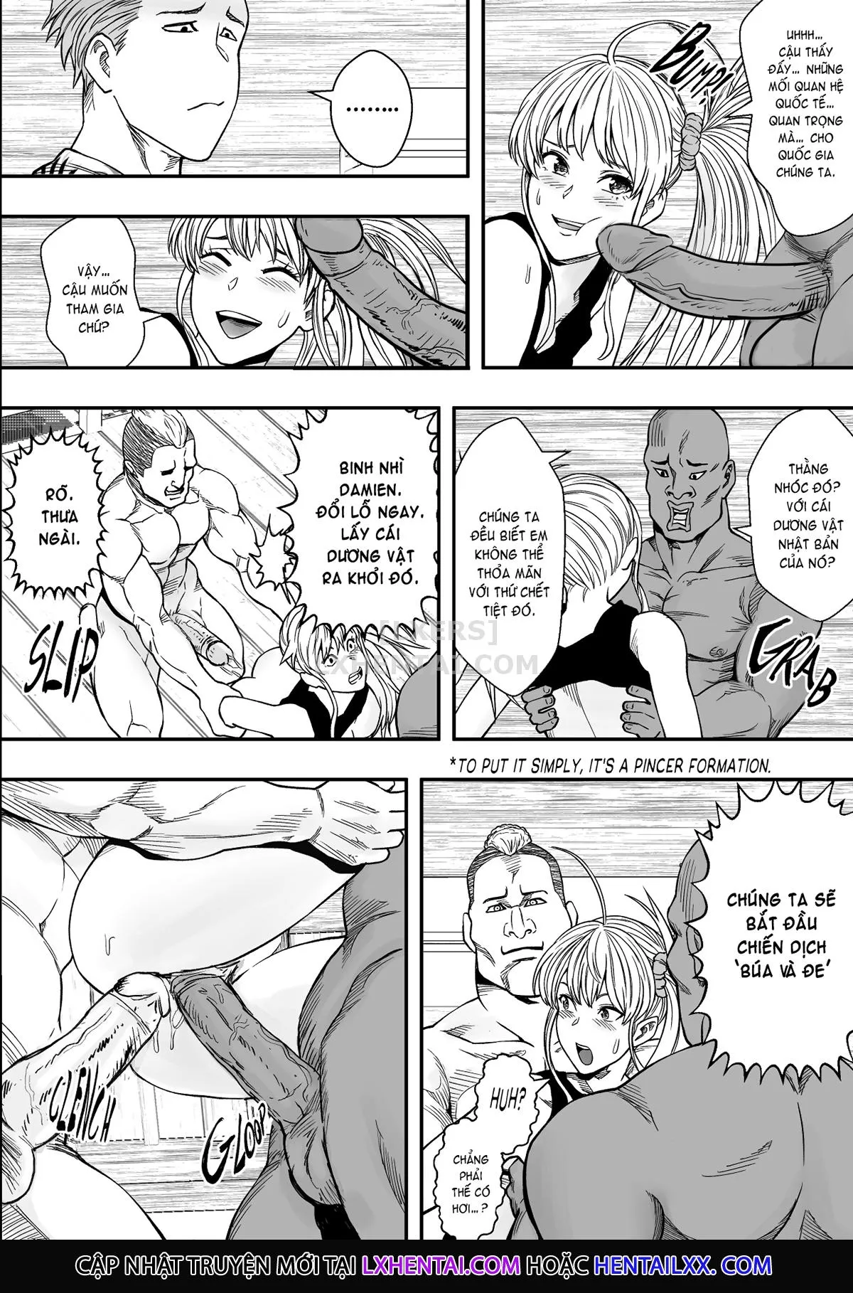 HentaiVN.net - Ảnh 46 - All-Cuckold Summer Camp [Natsu Gasshuku Zen Netorare!] - Oneshot