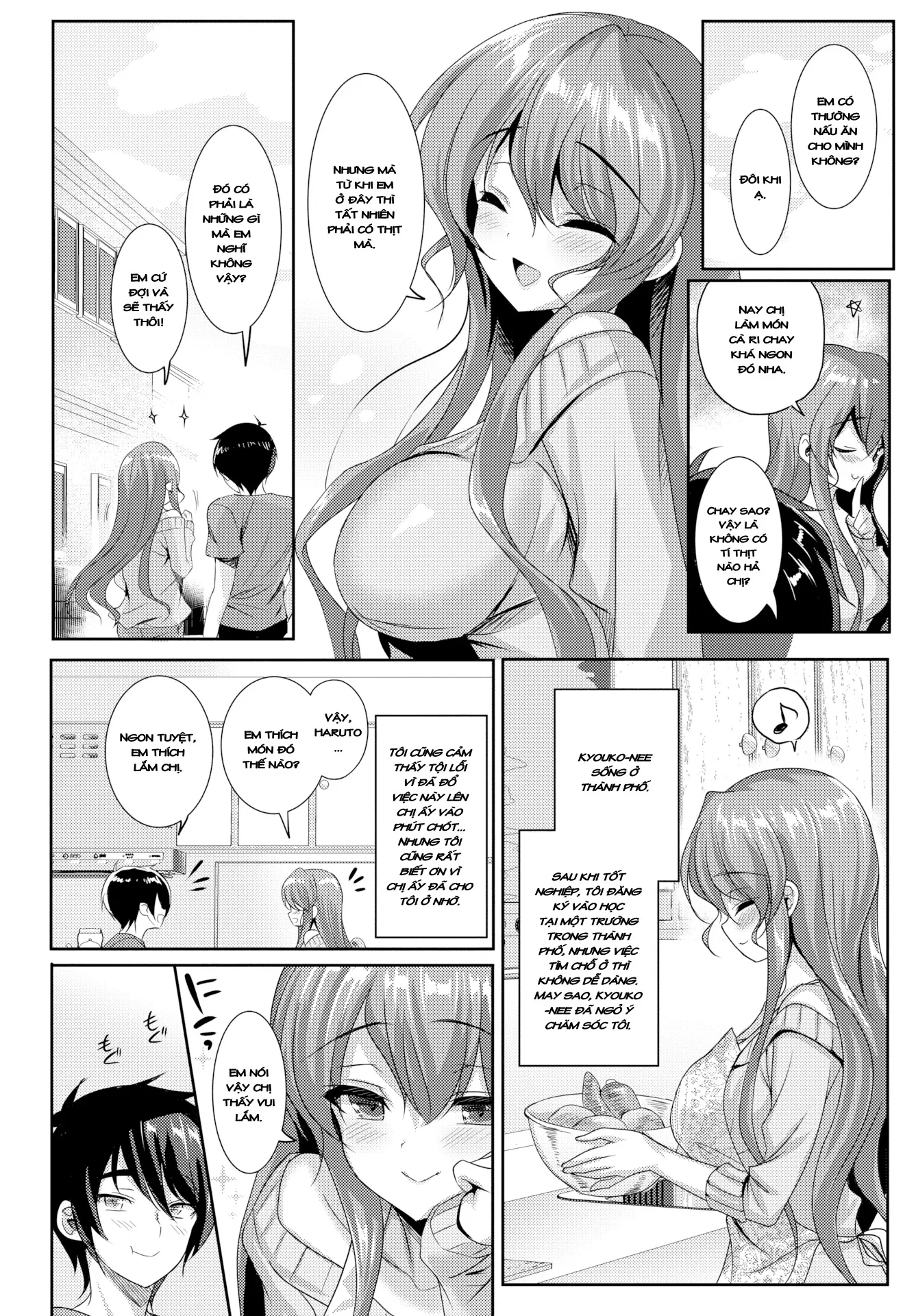 HentaiVN.net - Ảnh 3 - Chị gái tuyệt vời - Oneshot