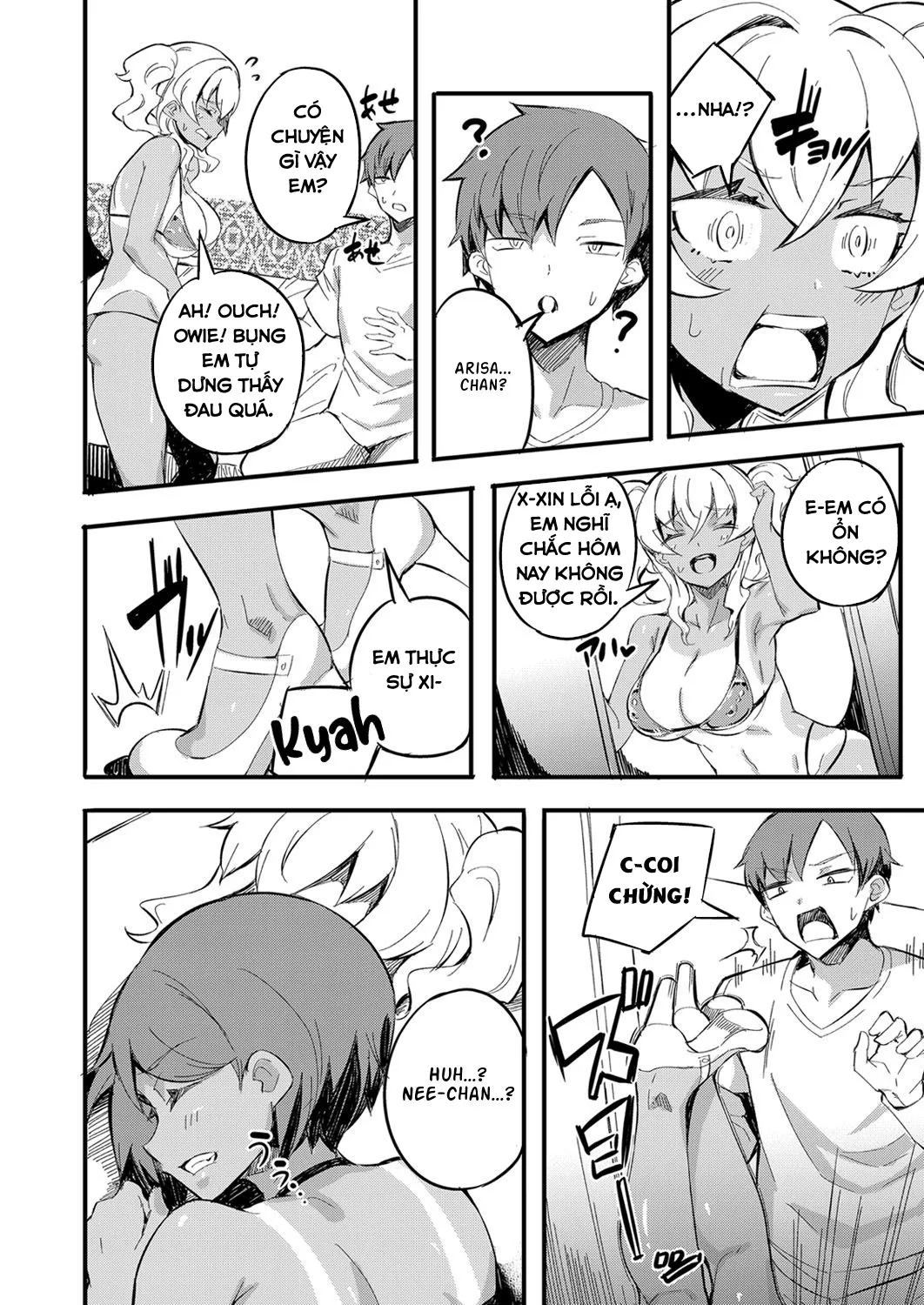 HentaiVN.net - Ảnh 5 - Biến Chị Gái Thành Con Đĩ Của Riêng Mình [Hatsu Fuuzoku wa Aitsu to Battery ~Kyousei Skinship de Fukamari Sugiru Kankei~; I Ran Into Her for My First Sexual Service ~A Relationship That Overly Deepens Through Forced Skinship~] - Oneshot - Mừng server mới của hentaivn