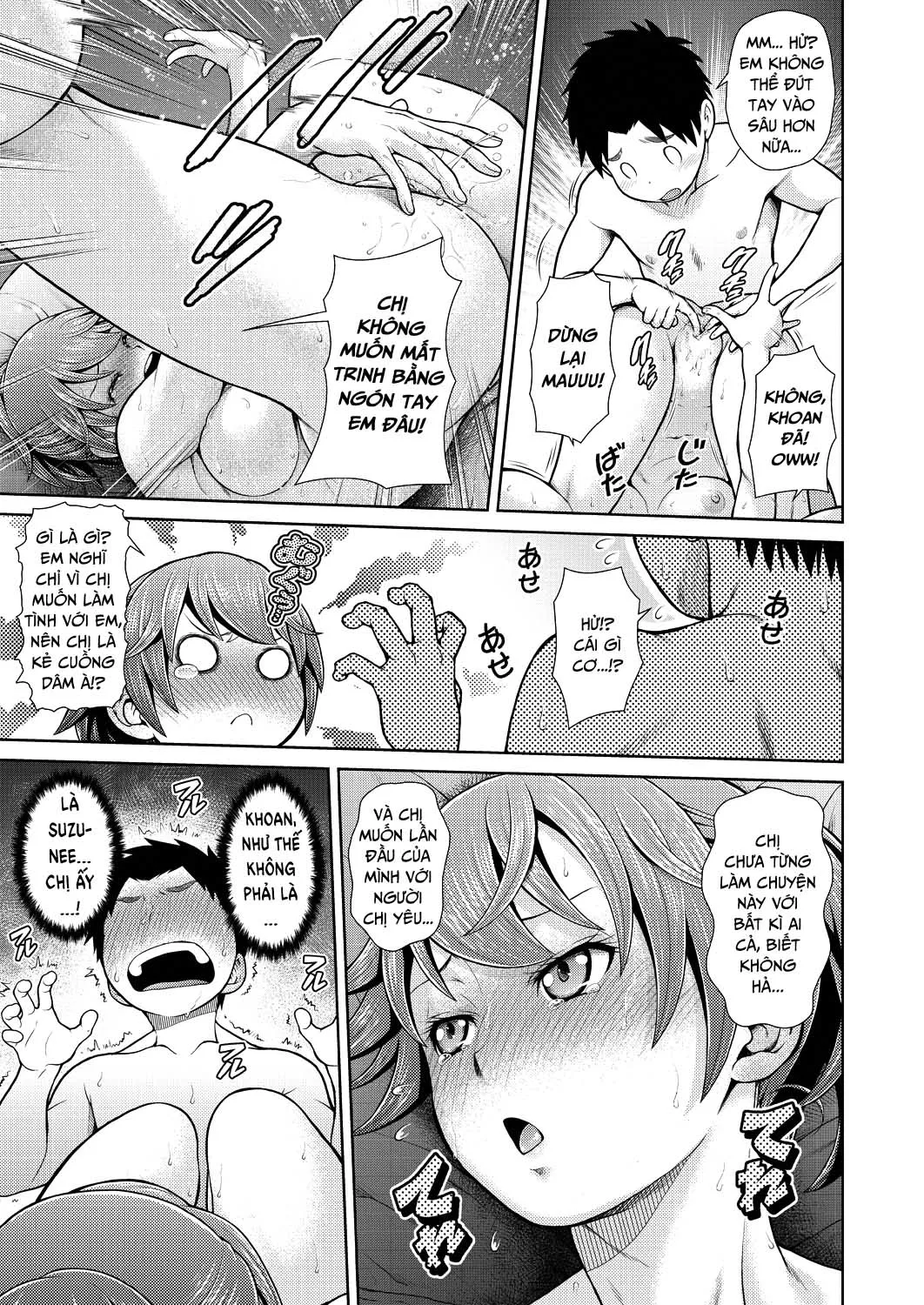 HentaiVN.net - Ảnh 9 - Địt chị gái phá tan cái nóng mùa hè! [Suzune Intense Heat] - Oneshot Siêu Ngọt