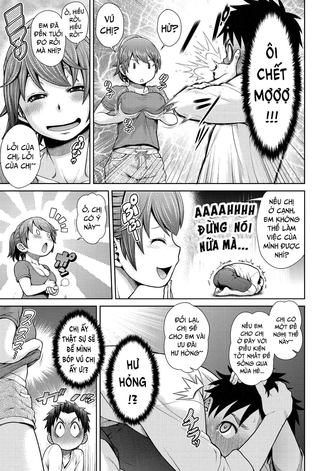 HentaiVN.net - Ảnh 5 - Địt chị gái phá tan cái nóng mùa hè! [Suzune Intense Heat] - Oneshot Siêu Ngọt