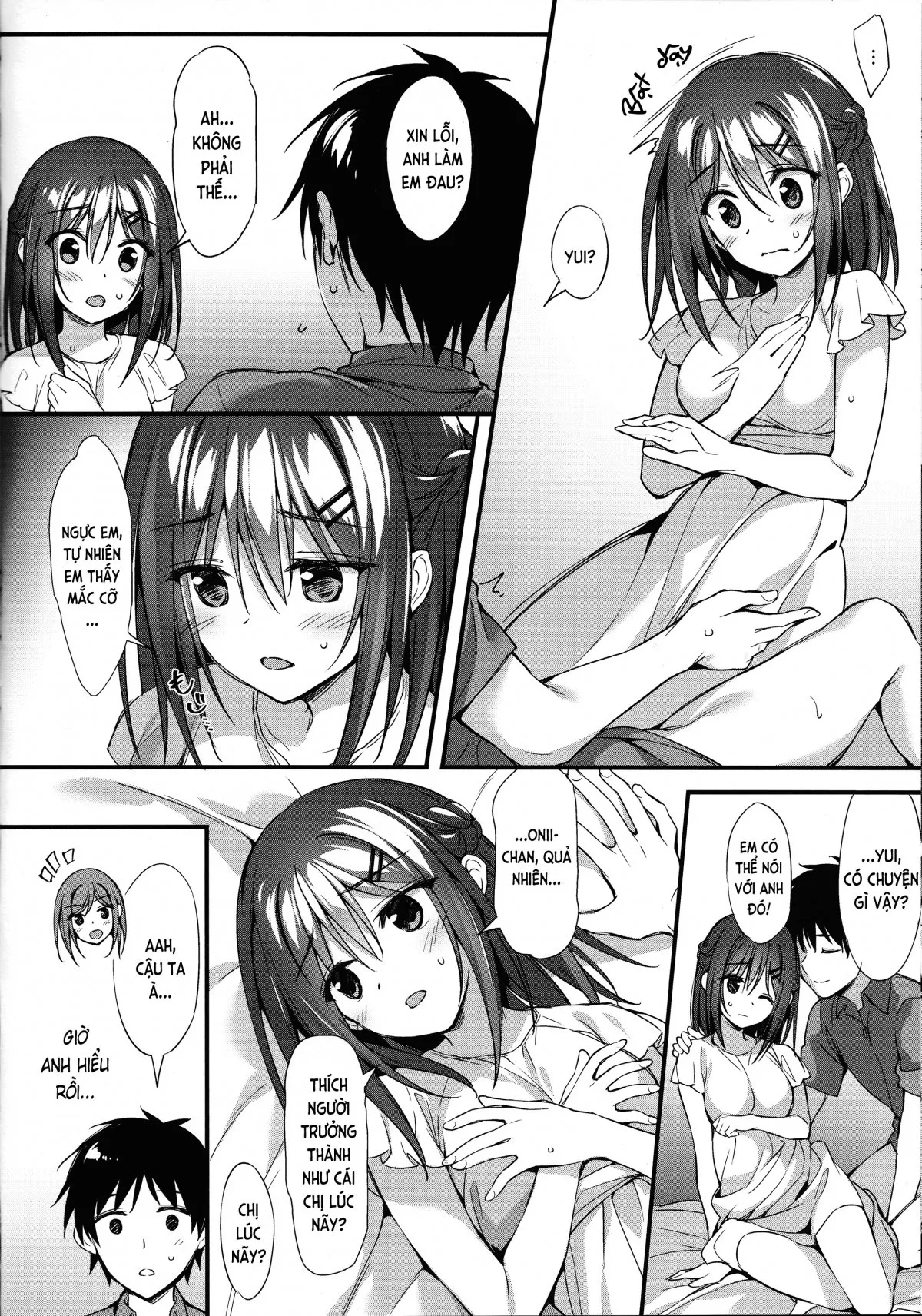 HentaiVN.net - Ảnh 8 - Onii-chan, em muốn độc chiếm anh đó...! [お兄ちゃん、独り占めしたいの…!; Onii-chan, Hitorijime Shitai no...!] - Oneshot