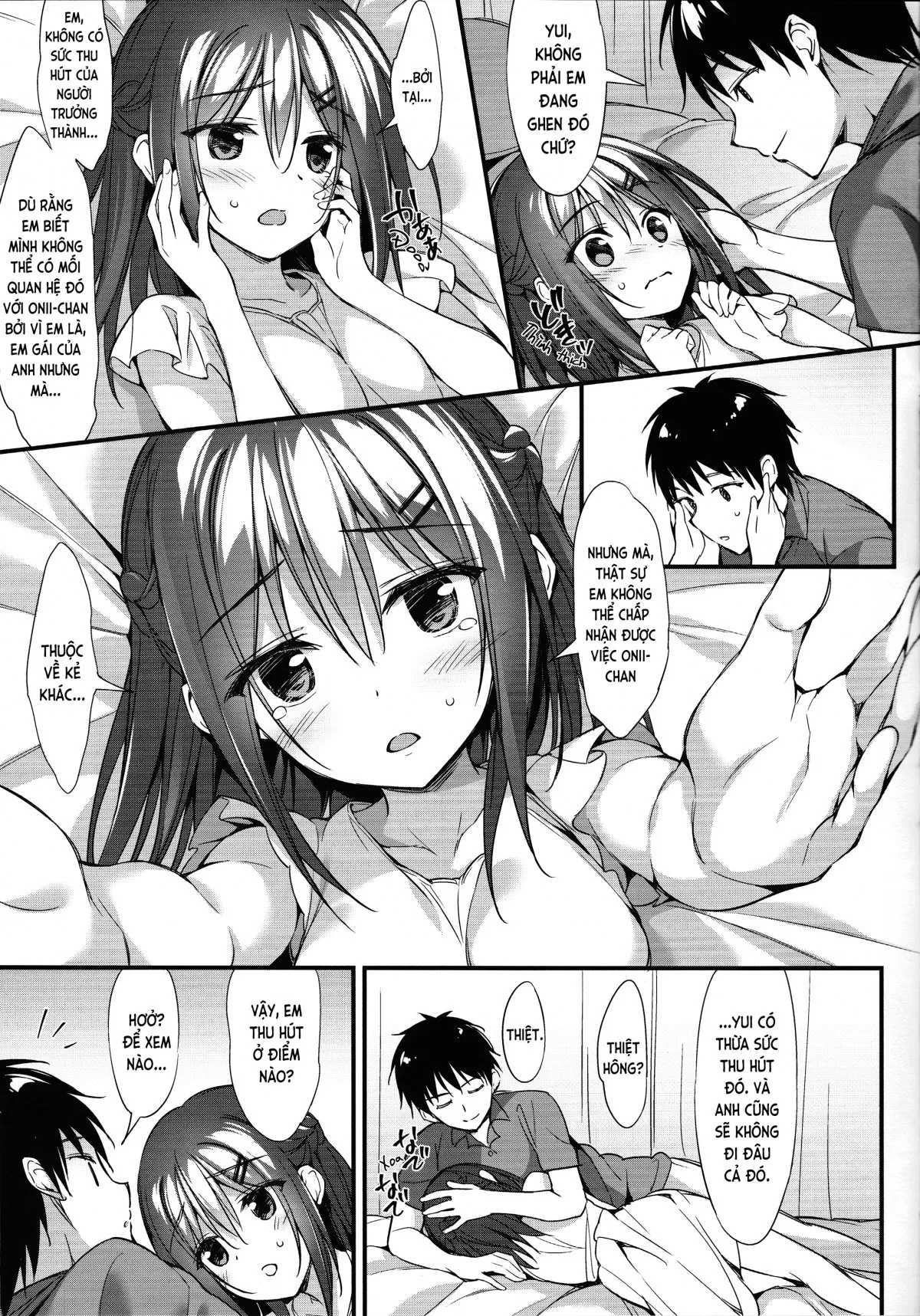 HentaiVN.net - Ảnh 9 - Onii-chan, em muốn độc chiếm anh đó...! [お兄ちゃん、独り占めしたいの…!; Onii-chan, Hitorijime Shitai no...!] - Oneshot