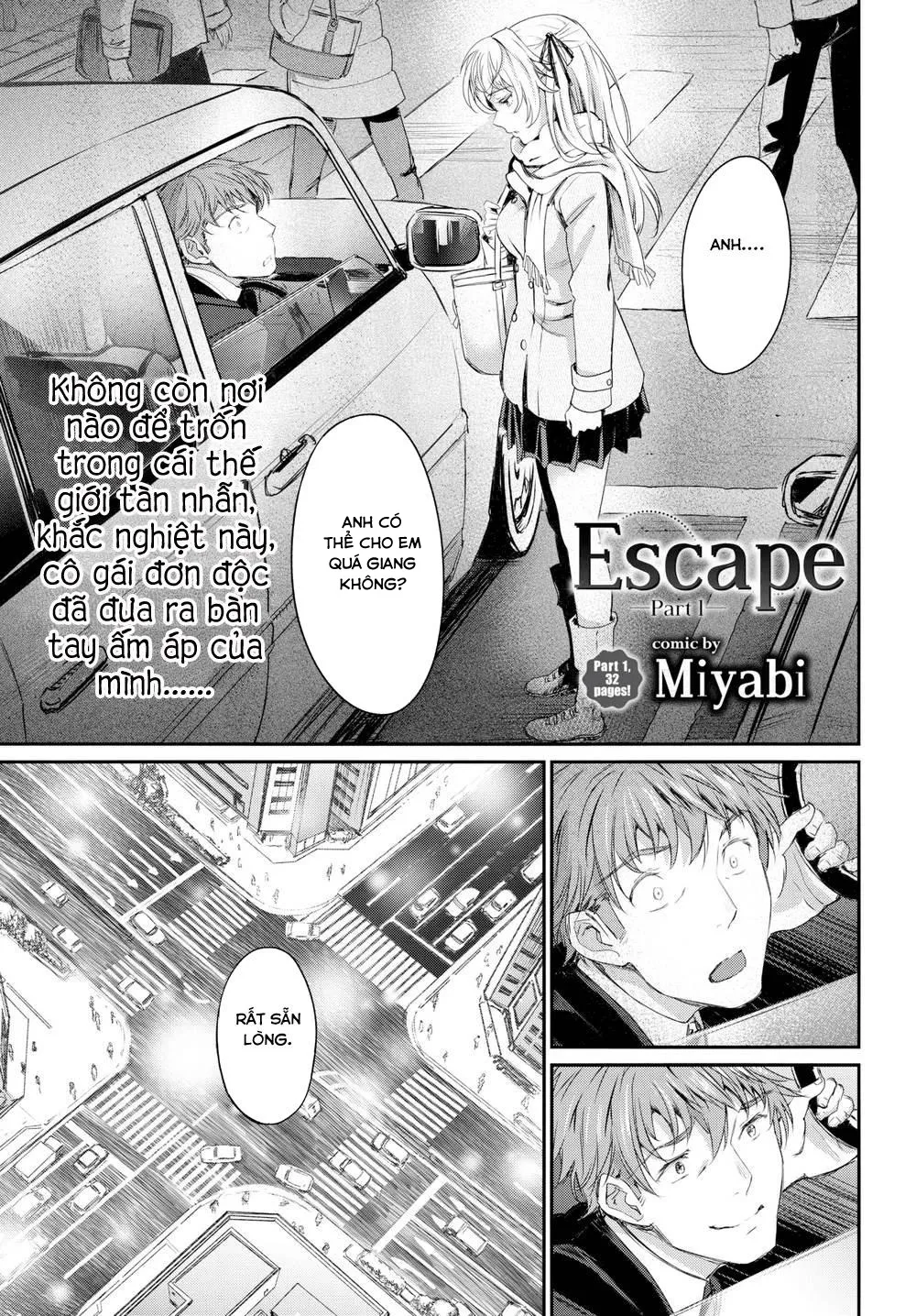 HentaiVN.net - Ảnh 8 - Thế giới xám xịt [Escape] - Chap 1