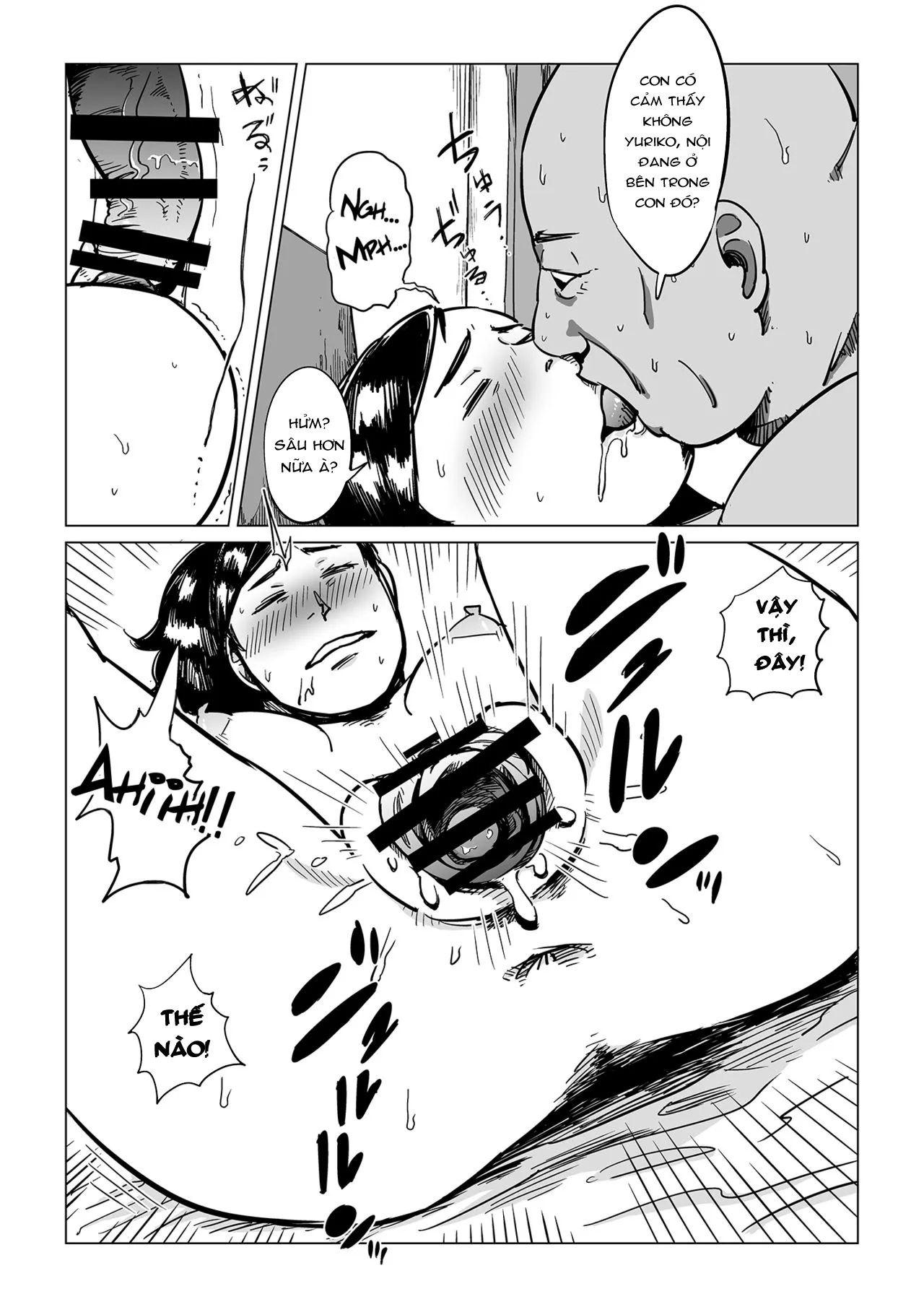 HentaiVN.net - Ảnh 14 - Sofu, Mago to Asobu [Ông Cháu Chơi Đùa Cùng Nhau] - Oneshot