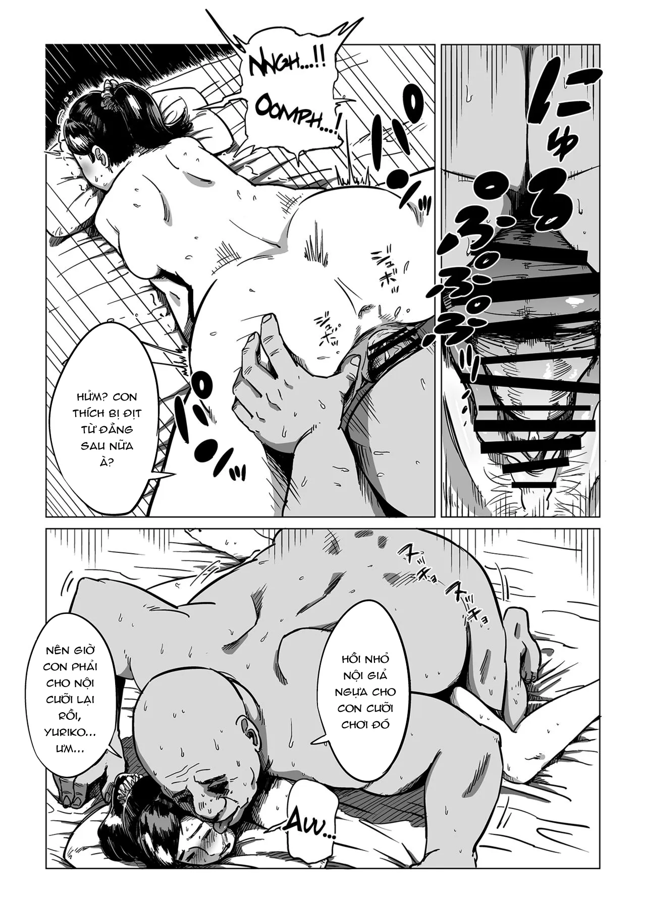 HentaiVN.net - Ảnh 16 - Sofu, Mago to Asobu [Ông Cháu Chơi Đùa Cùng Nhau] - Oneshot