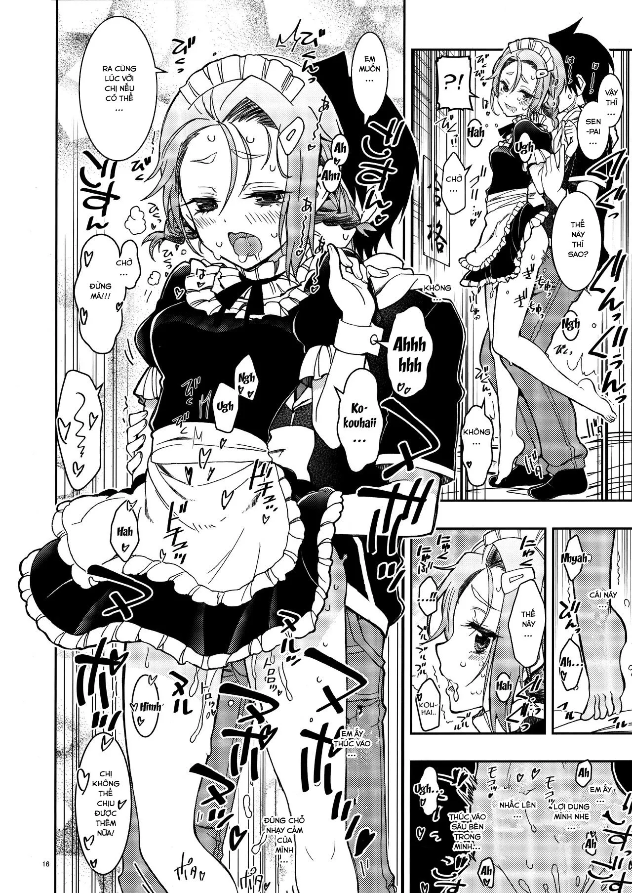 HentaiVN.net - Ảnh 17 - Bokutachi wa Fumino mo Asumi mo Kawaii (Bokutachi wa Benkyou ga Dekinai) - Oneshot