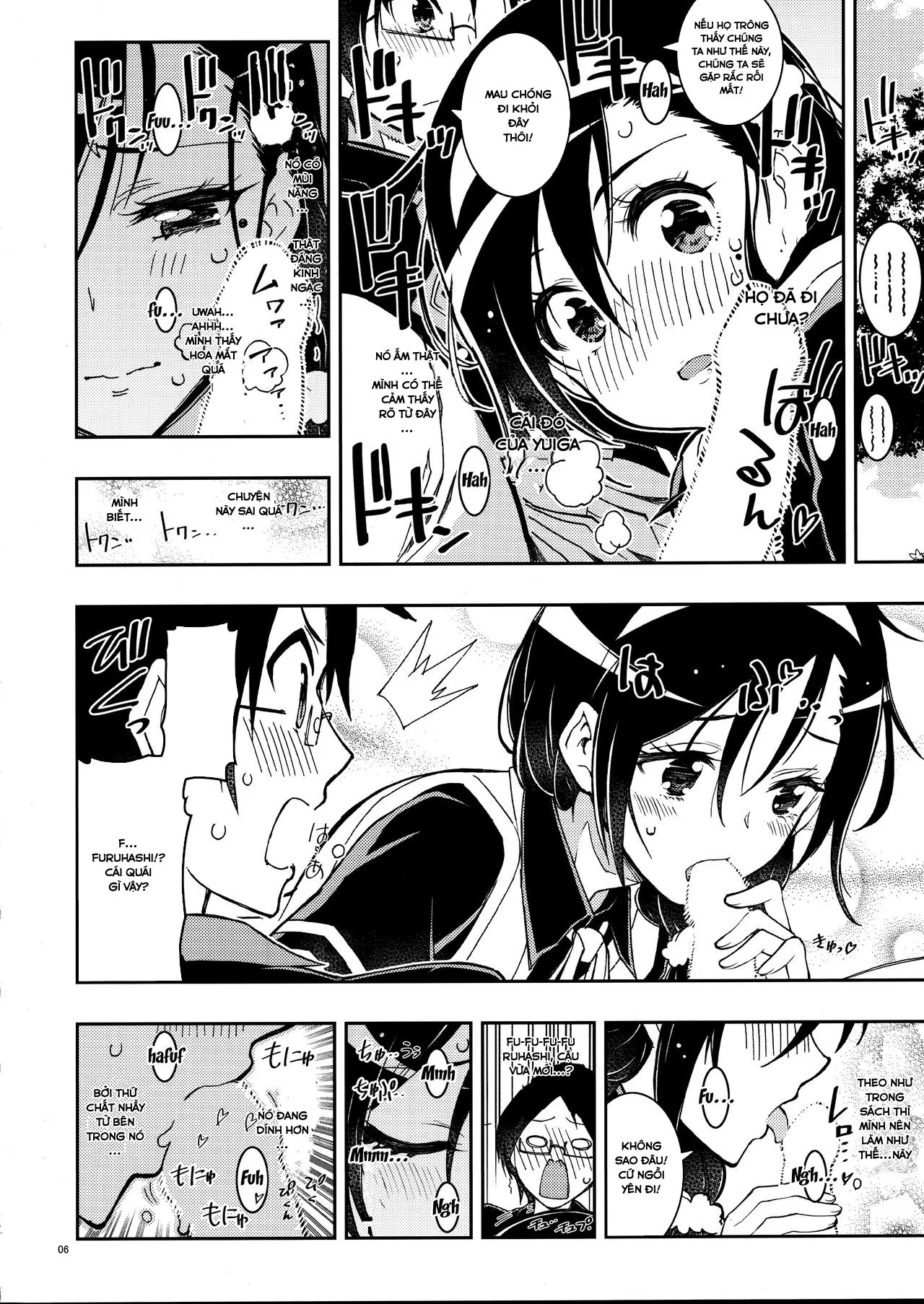 HentaiVN.net - Ảnh 7 - Bokutachi wa Fumino mo Asumi mo Kawaii (Bokutachi wa Benkyou ga Dekinai) - Oneshot