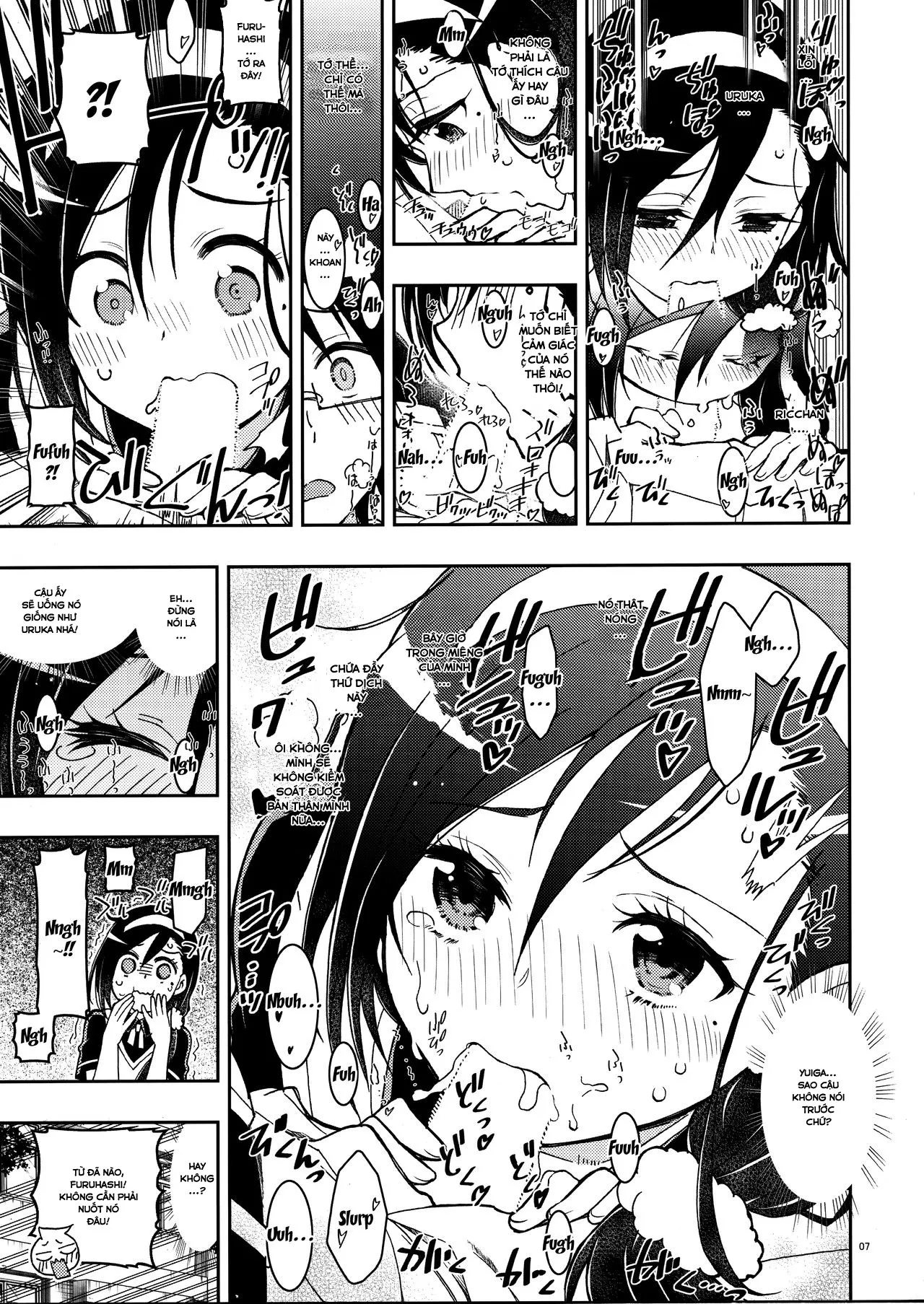 HentaiVN.net - Ảnh 8 - Bokutachi wa Fumino mo Asumi mo Kawaii (Bokutachi wa Benkyou ga Dekinai) - Oneshot