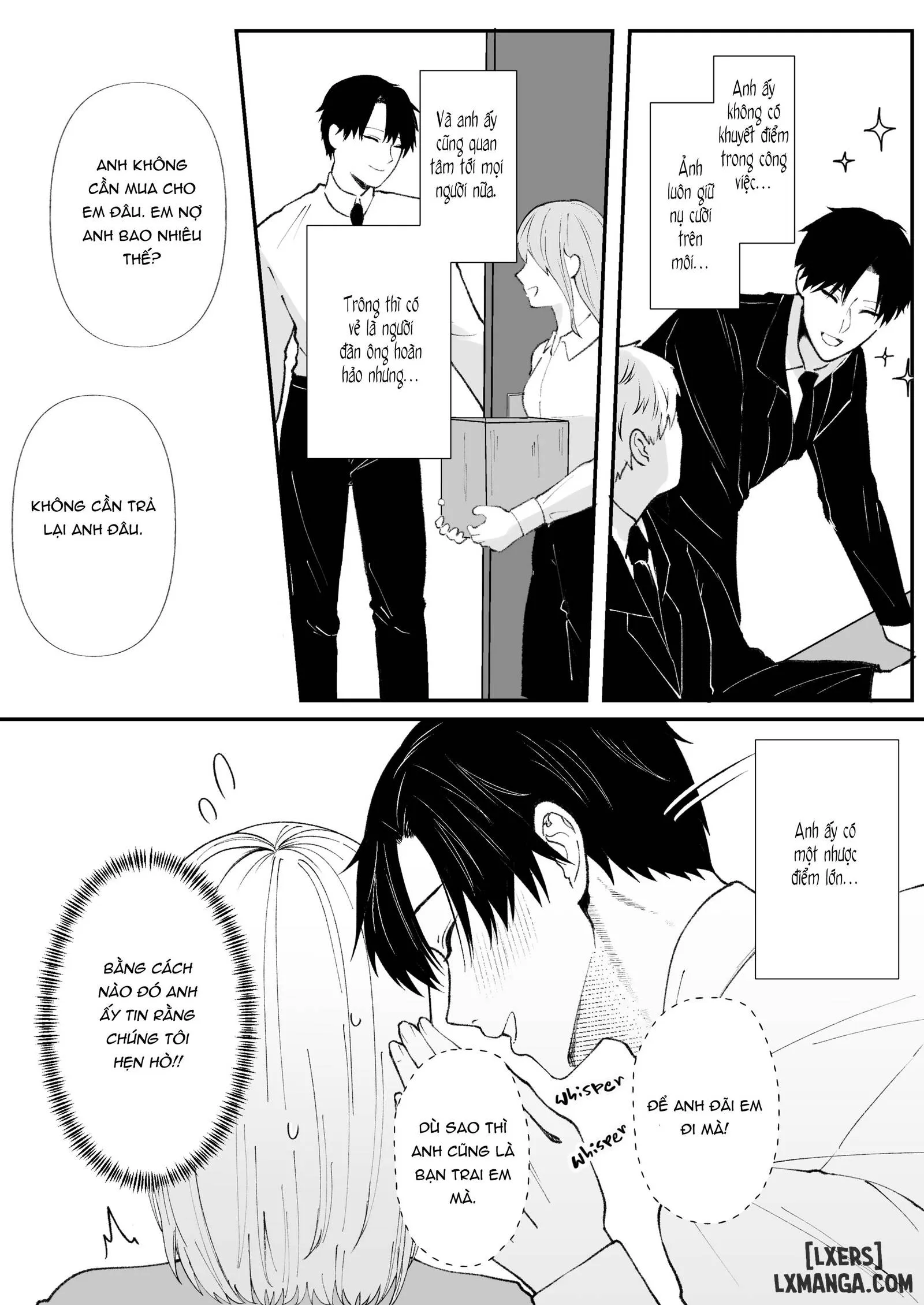 HentaiVN.net - Ảnh 5 - Twisted Love from My Coworker 1 - Chapter 1