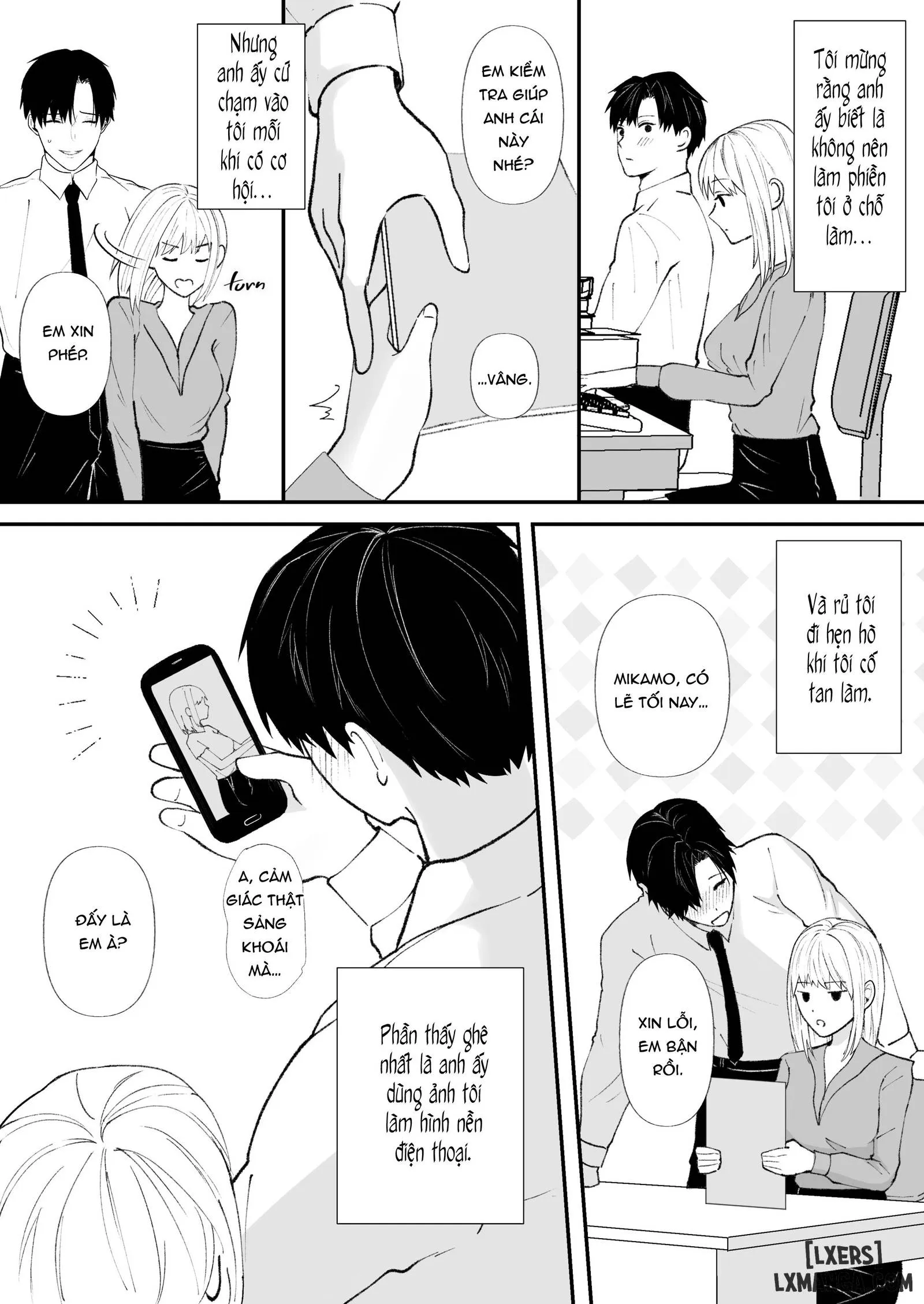 HentaiVN.net - Ảnh 6 - Twisted Love from My Coworker 1 - Chapter 1