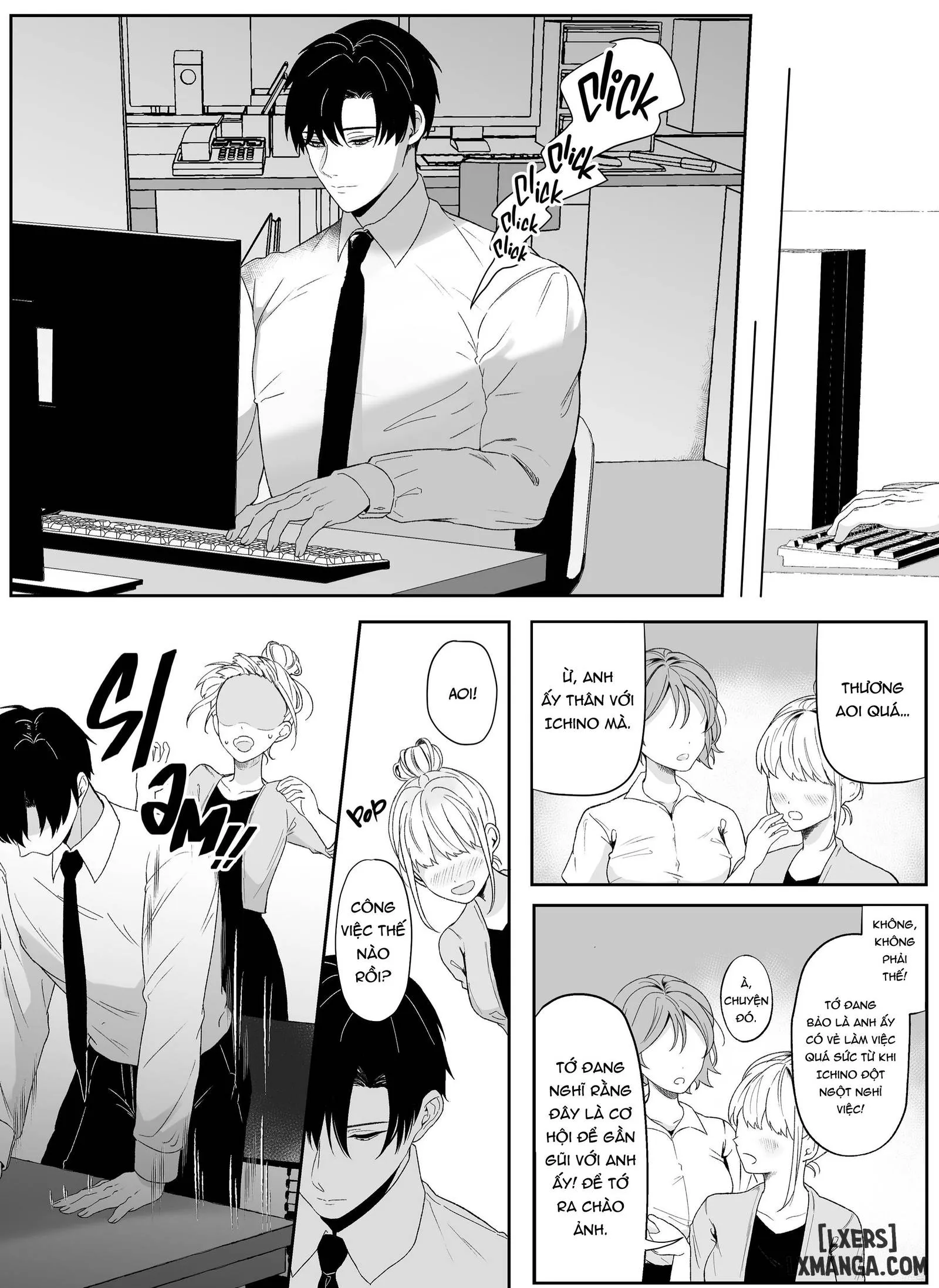 HentaiVN.net - Ảnh 12 - Twisted Love from My Coworker 1 - Chapter 2.1