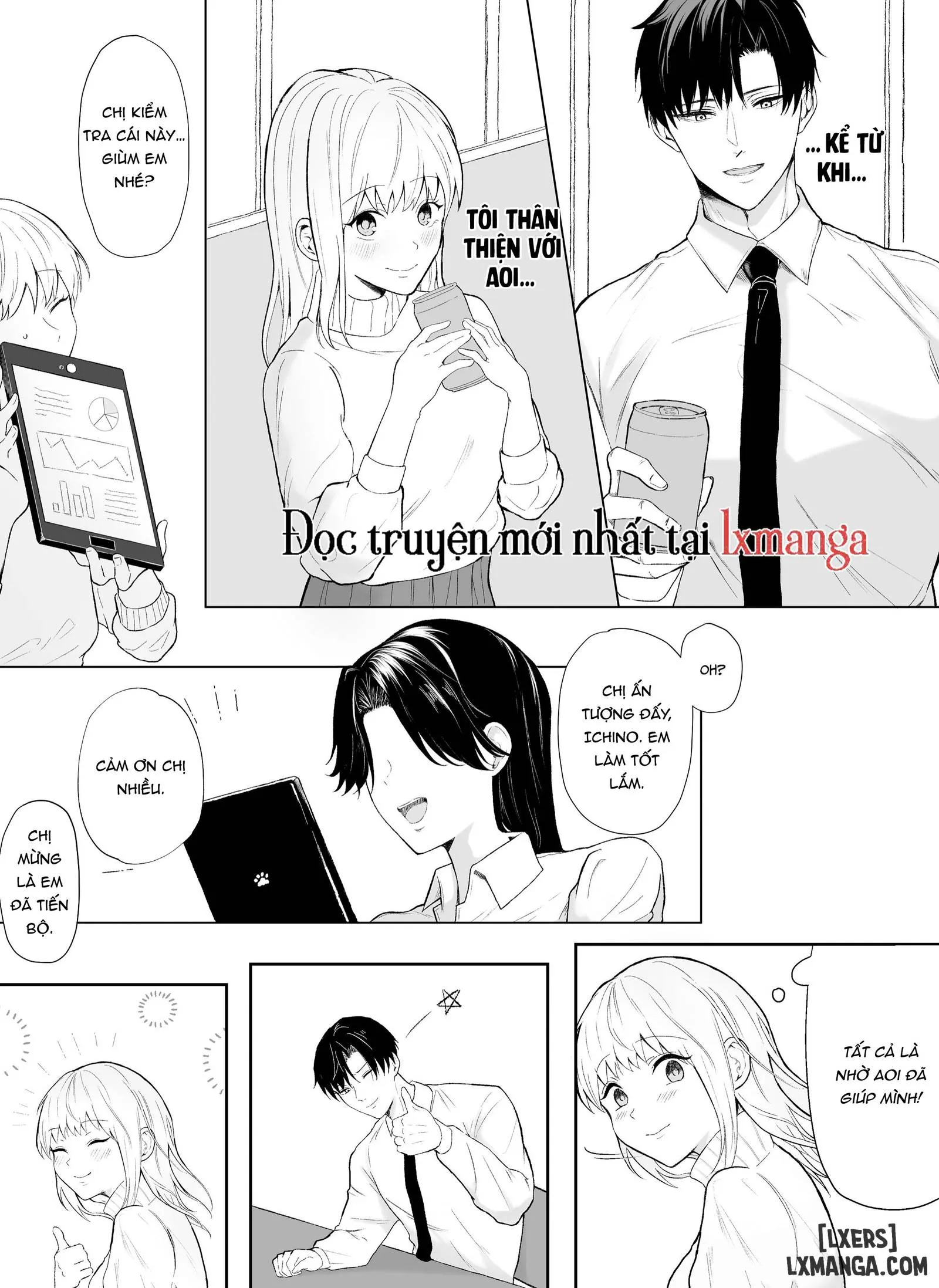 HentaiVN.net - Ảnh 4 - Twisted Love from My Coworker 1 - Chapter 2.1