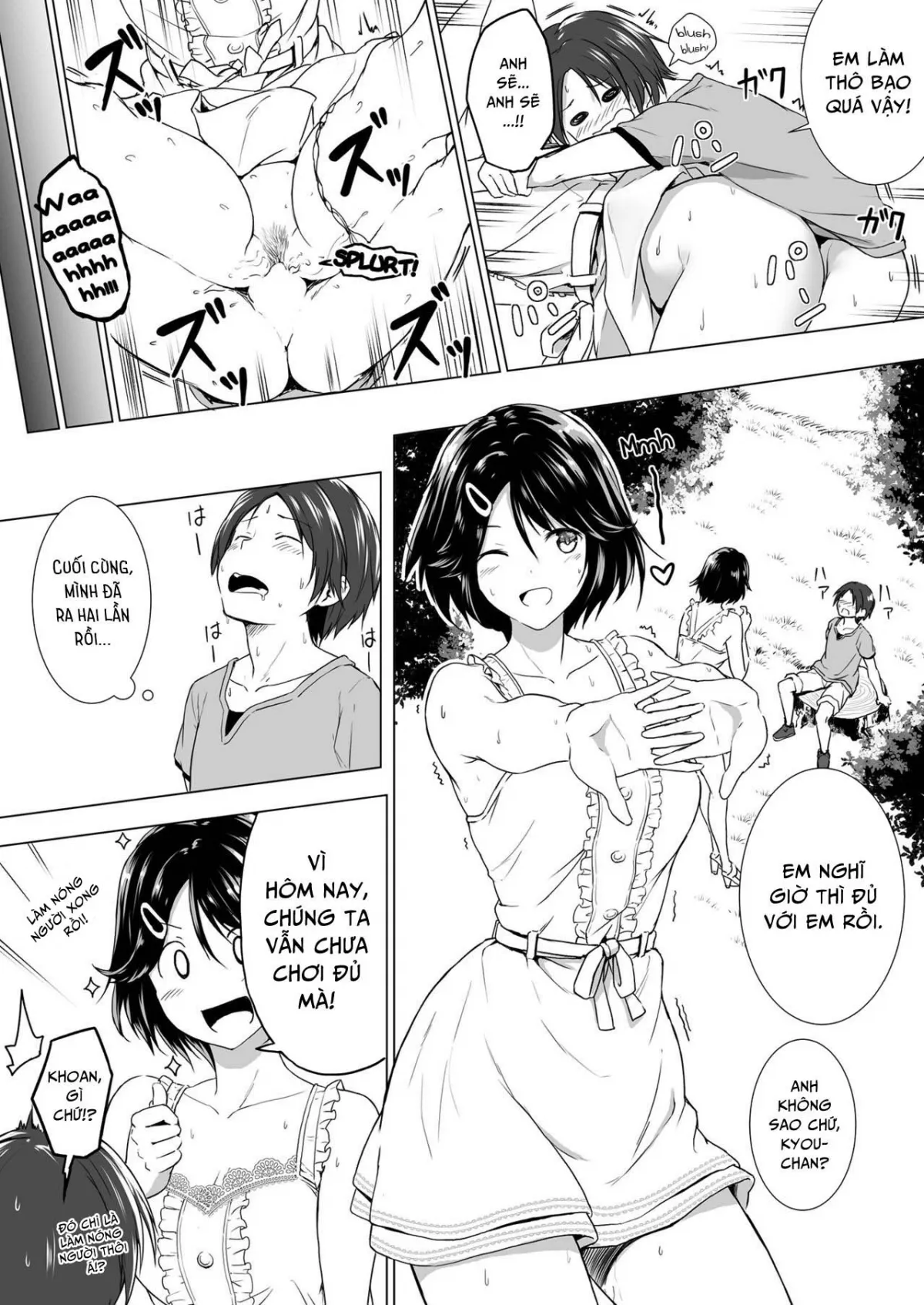 HentaiVN.net - Ảnh 17 - I Want to Do Sexy Things with My Tall Younger Cousin [Choushin Itoko to Ecchii Koto Shiyo] - Oneshot