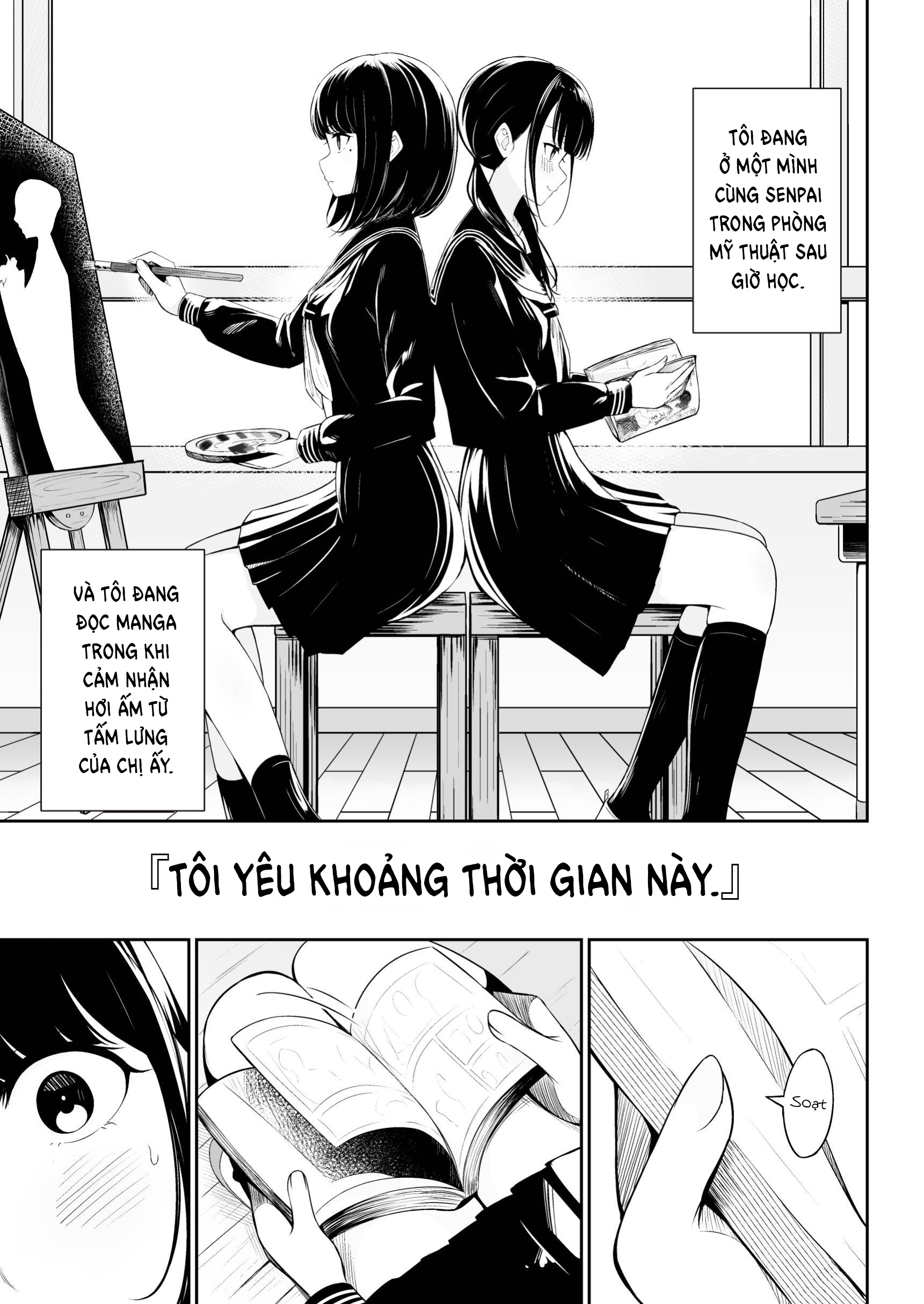 HentaiVN.net - Ảnh 4 - 『Senpai』 và『Tôi』 - Oneshot