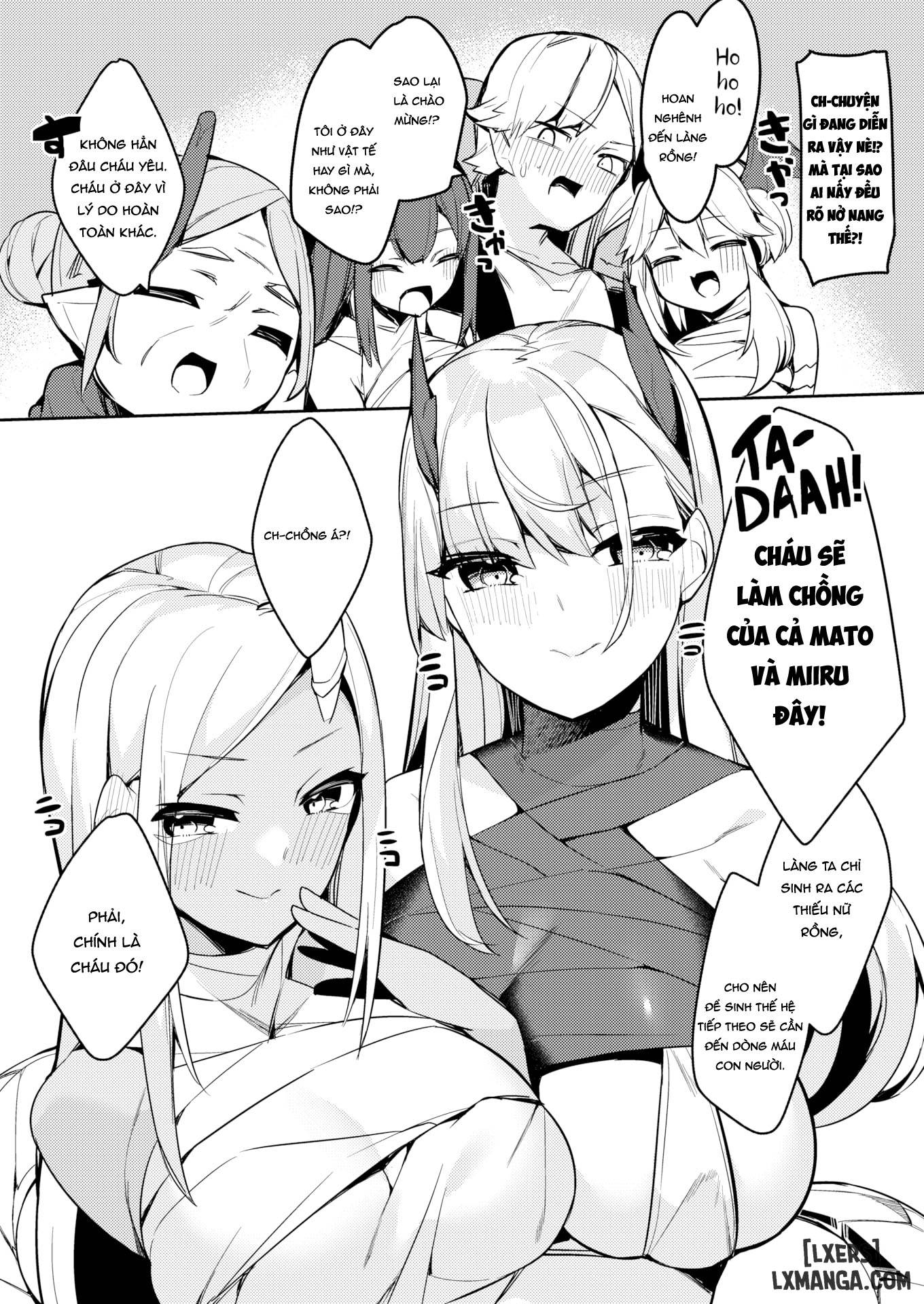 HentaiVN.net - Ảnh 3 - You Have Been Chosen to Be Wed into the Dragon Clan! Artist 35 Machi Parody Original Work - Oneshot