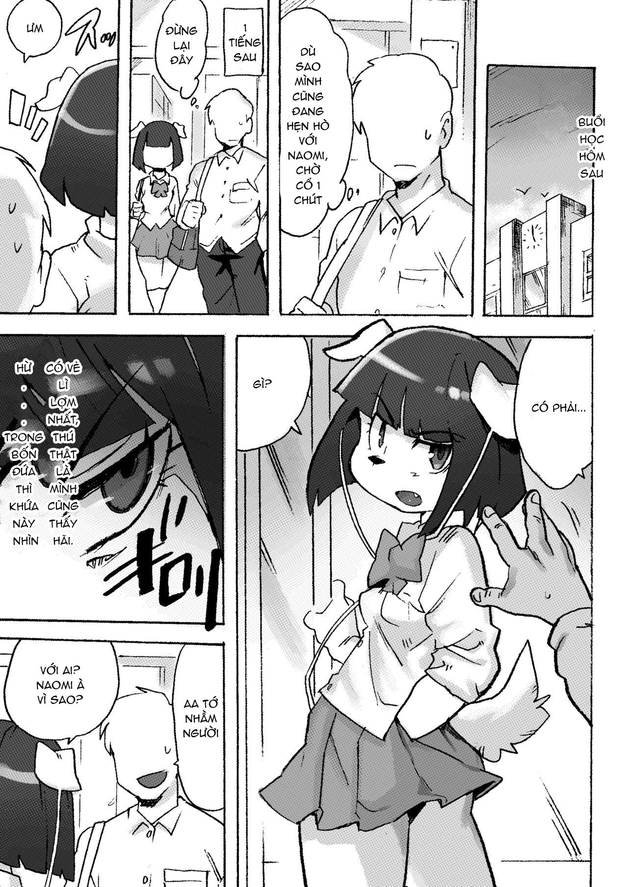HentaiVN.net - Ảnh 41 - Đắm mình trong tình yêu của các em thú nhân - Oneshot
