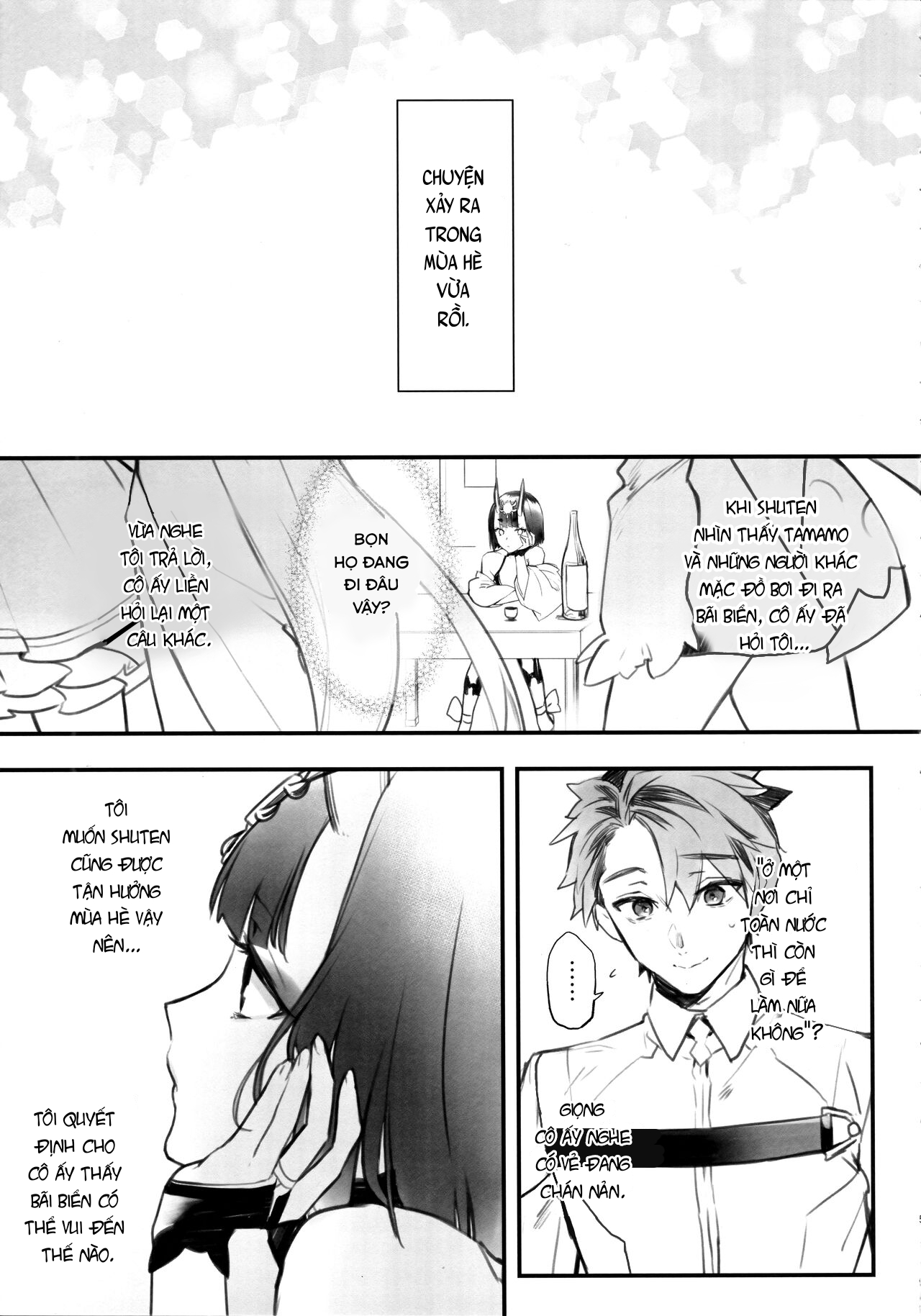 HentaiVN.net - Ảnh 4 - Hoài niệm mùa hè - Oneshot