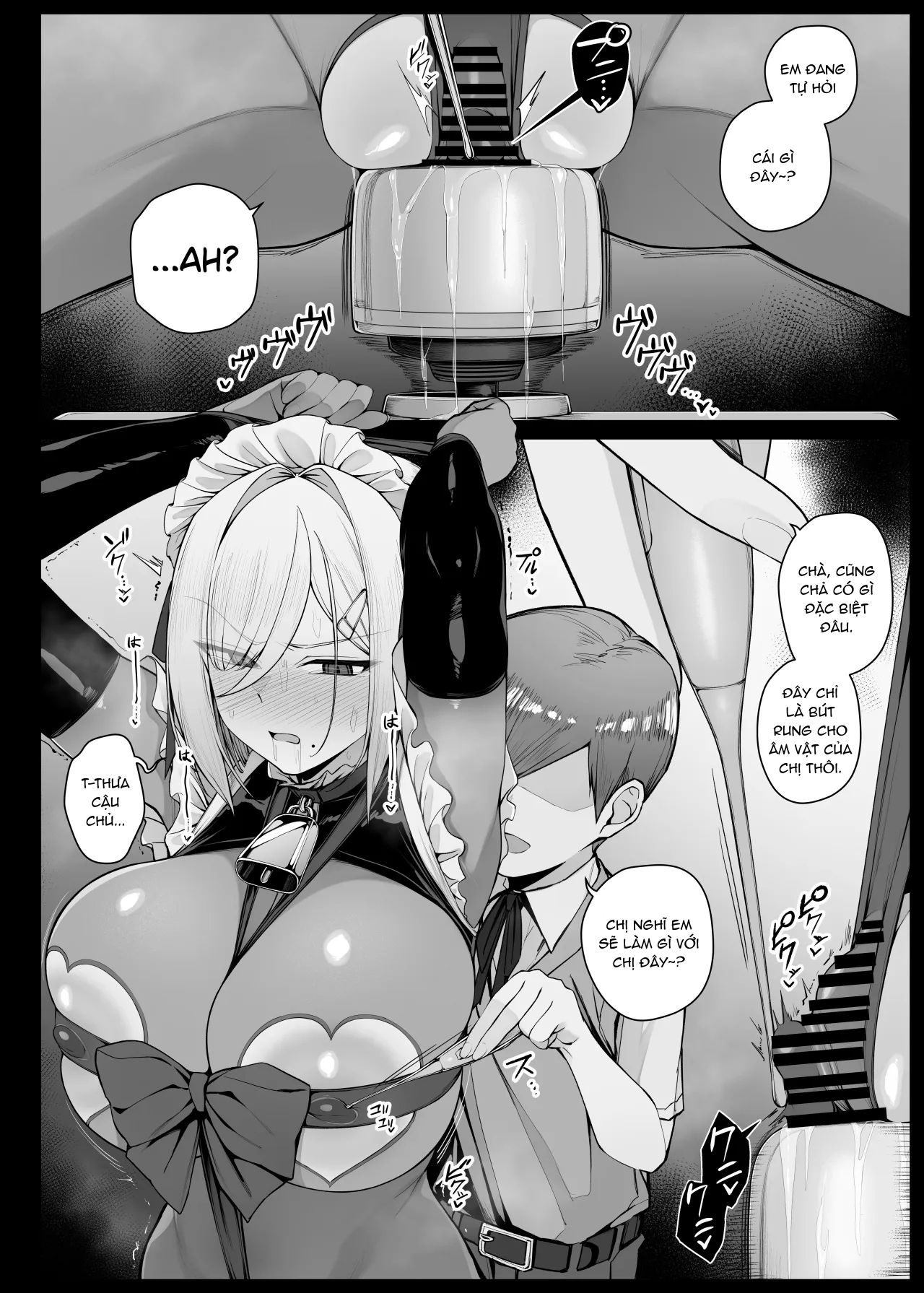 HentaiVN.net - Ảnh 4 - Lời tuyên thệ của chiến binh hầu gái - One shot