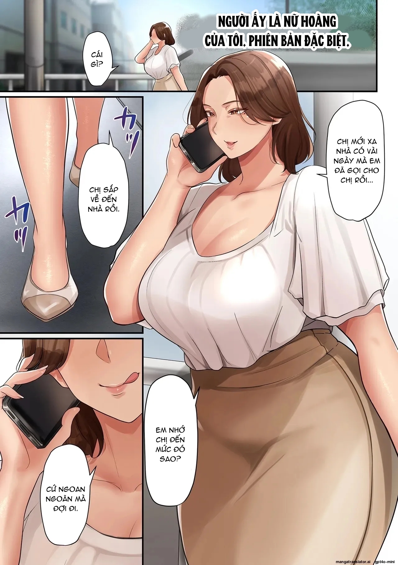 HentaiVN.net - Ảnh 1 - Làm nô lệ cho bạn của mẹ tôi - Thật là sướng! - Siêu phẩm - Chap 2