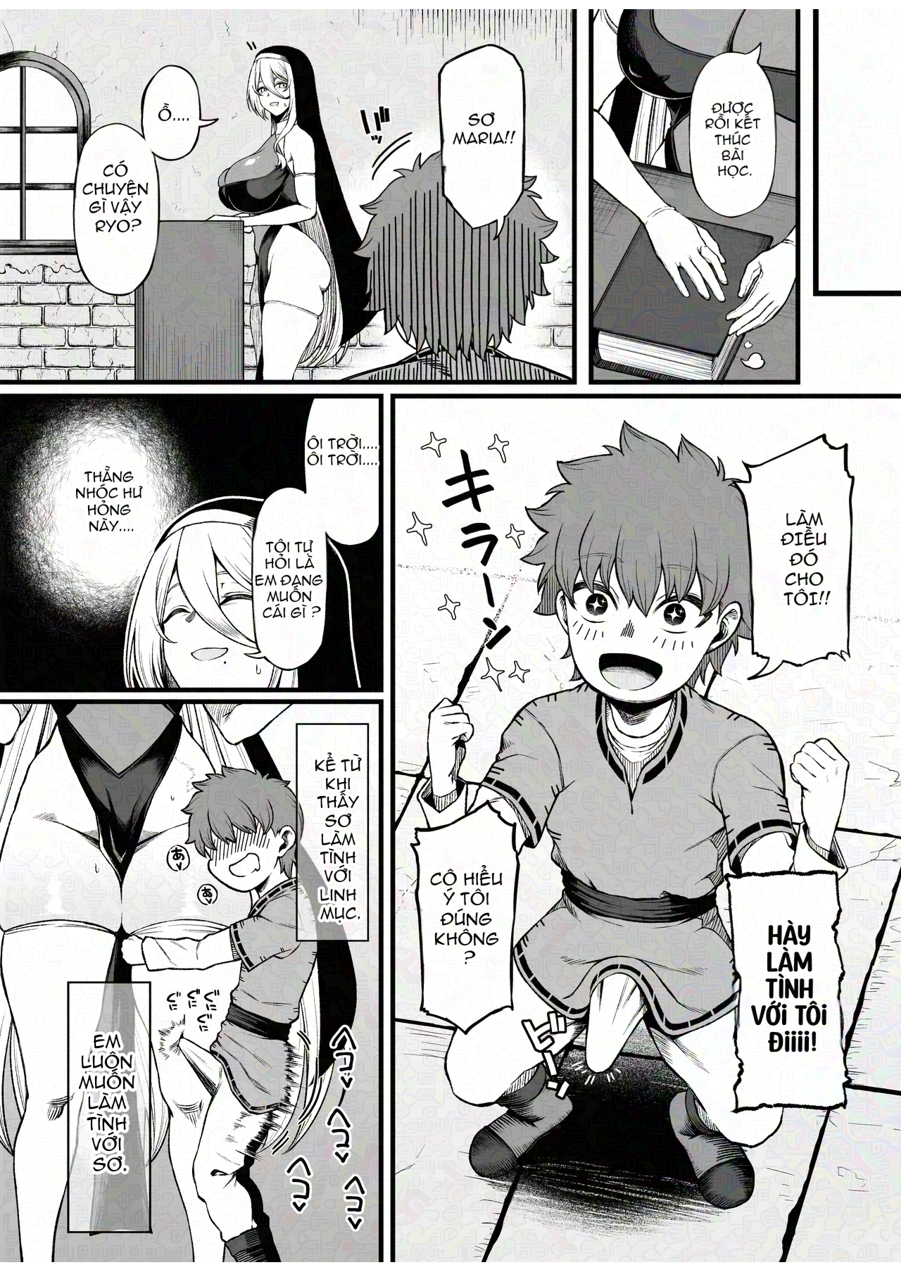 HentaiVN.net - Ảnh 5 - Two-Faced Sister × Shitty Brat - chap 1