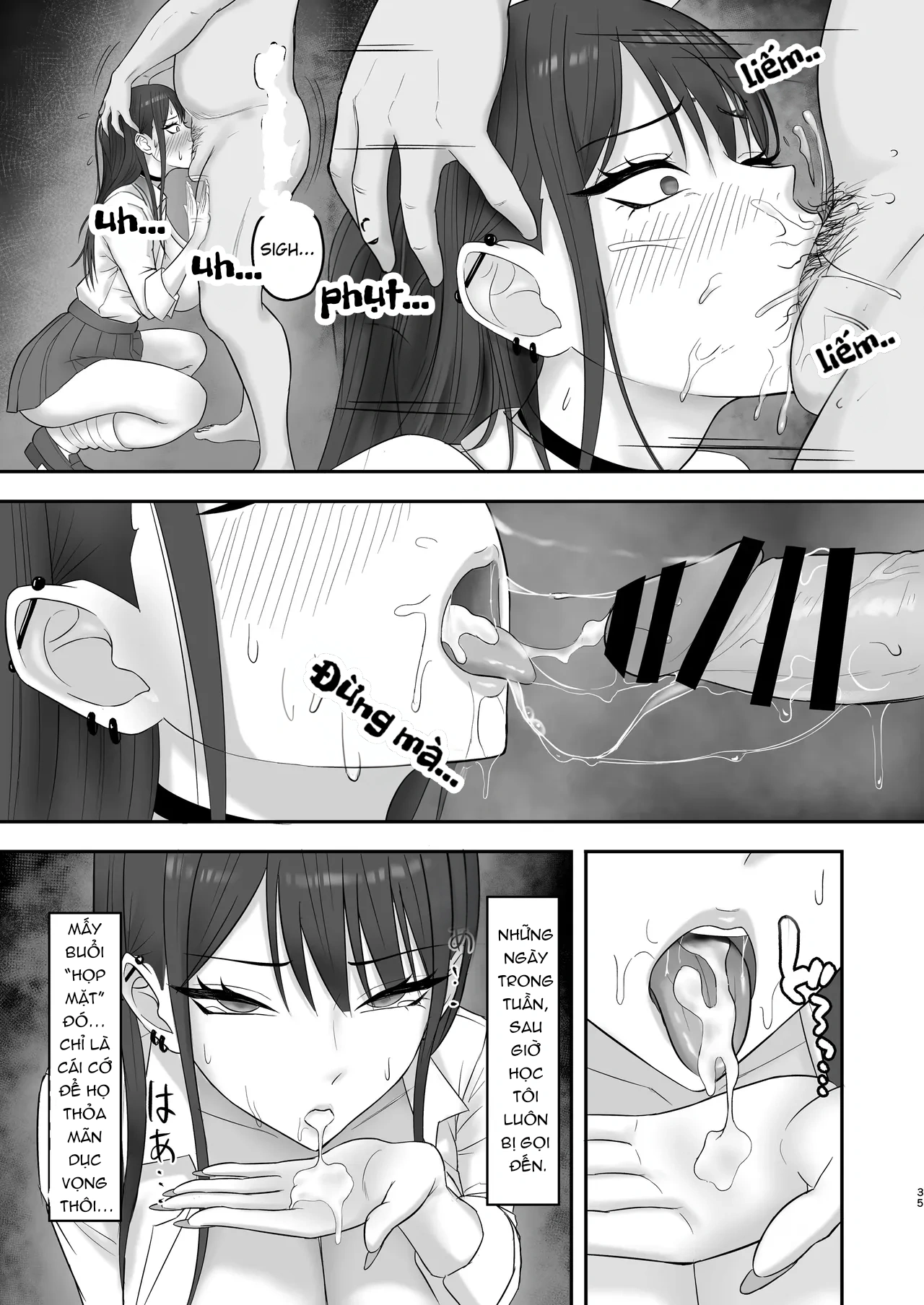 HentaiVN.net - Ảnh 5 - Two-Faced Sister × Shitty Brat - chap 2