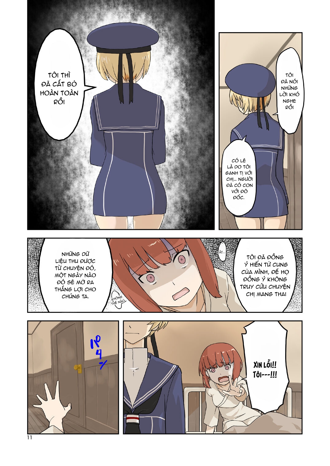 HentaiVN.net - Ảnh 11 - Seikyou Shinshoku 3 - Chap 1