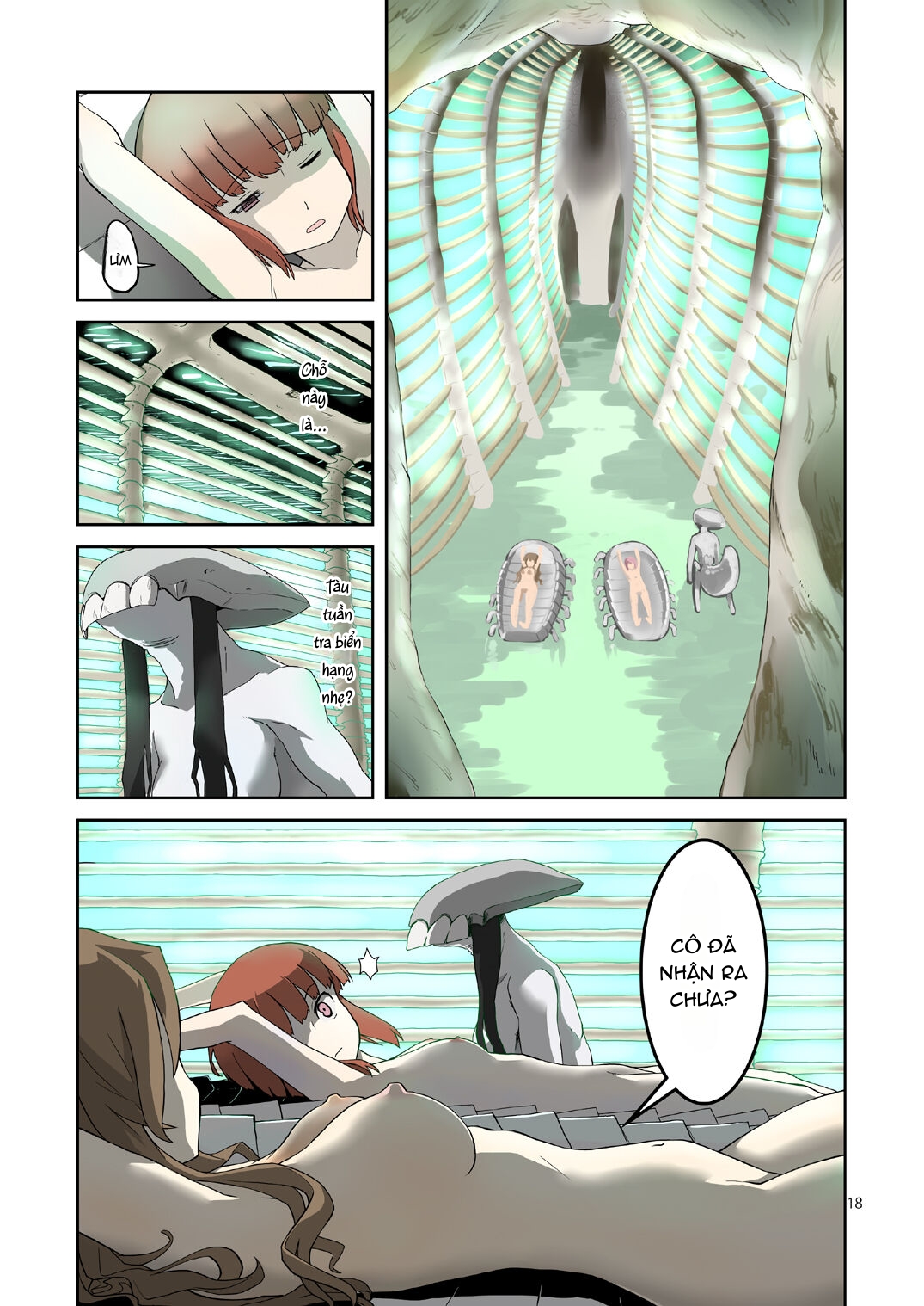 HentaiVN.net - Ảnh 18 - Seikyou Shinshoku 3 - Chap 1