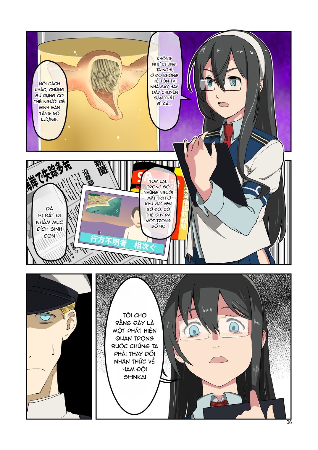 HentaiVN.net - Ảnh 6 - Seikyou Shinshoku 3 - Chap 1