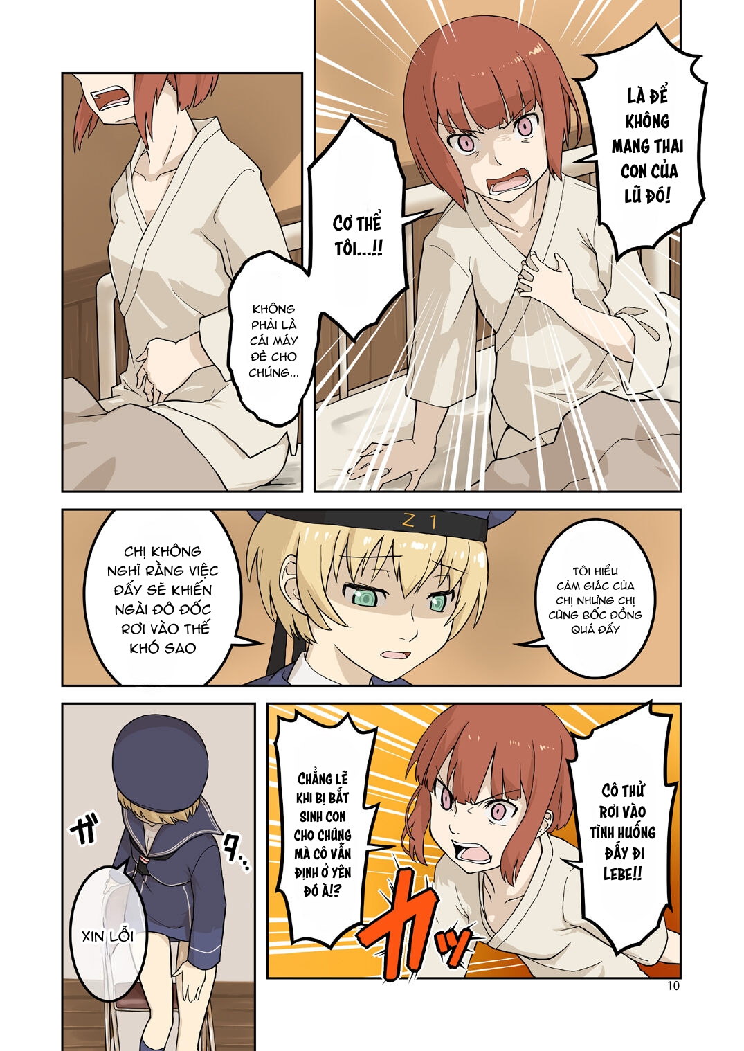 HentaiVN.net - Ảnh 10 - Seikyou Shinshoku 3 - Chap 1