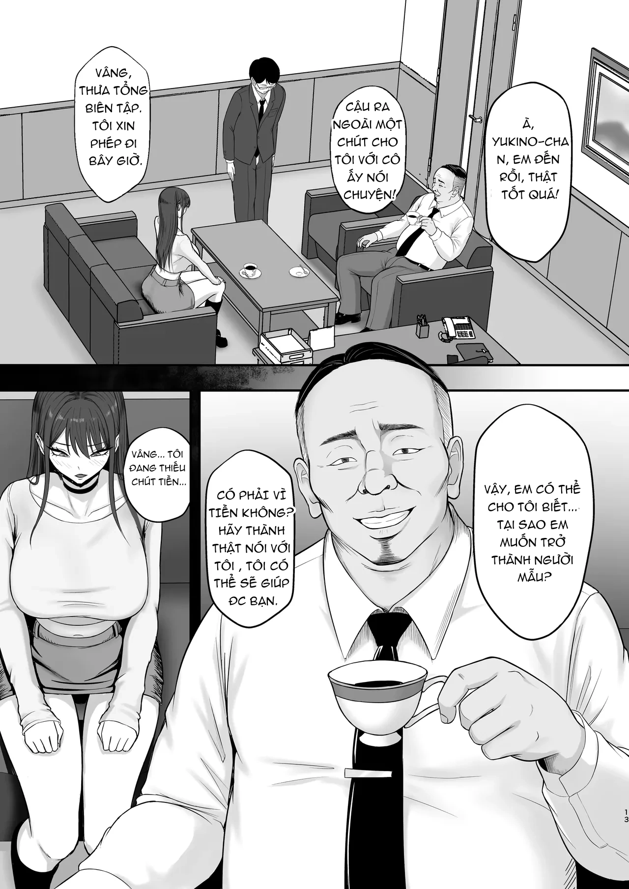 HentaiVN.net - Ảnh 11 - Hành trình gia nhập công ty người mẫu mà tôi luôn ngưỡng mộ... - chap 1
