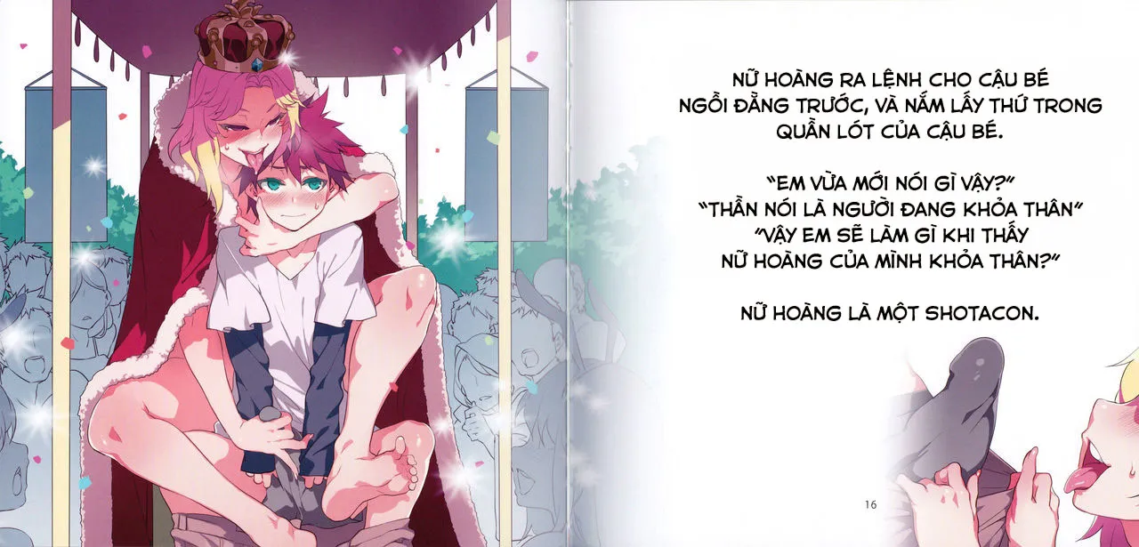 HentaiVN.net - Ảnh 10 - Bộ váy mới của nữ hoàng [Yoiko no Sukebe Douwa Series 1 Hadaka no Chijoou-sama] - Oneshot