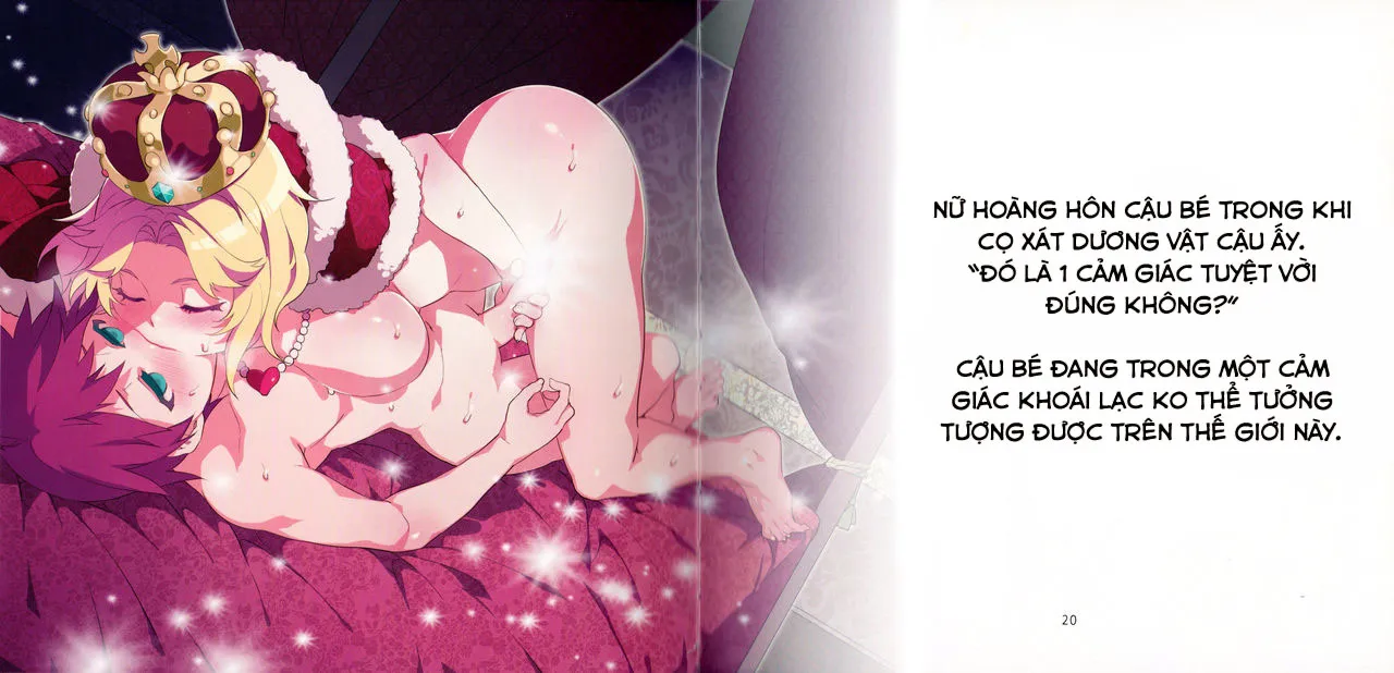 HentaiVN.net - Ảnh 12 - Bộ váy mới của nữ hoàng [Yoiko no Sukebe Douwa Series 1 Hadaka no Chijoou-sama] - Oneshot