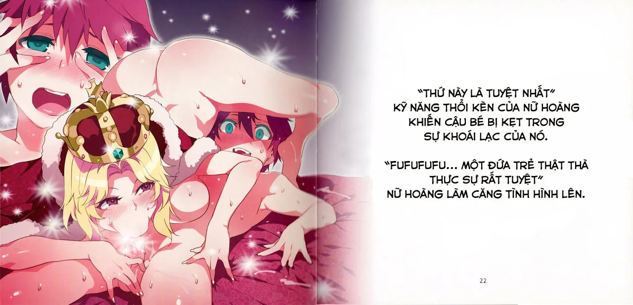 HentaiVN.net - Ảnh 13 - Bộ váy mới của nữ hoàng [Yoiko no Sukebe Douwa Series 1 Hadaka no Chijoou-sama] - Oneshot