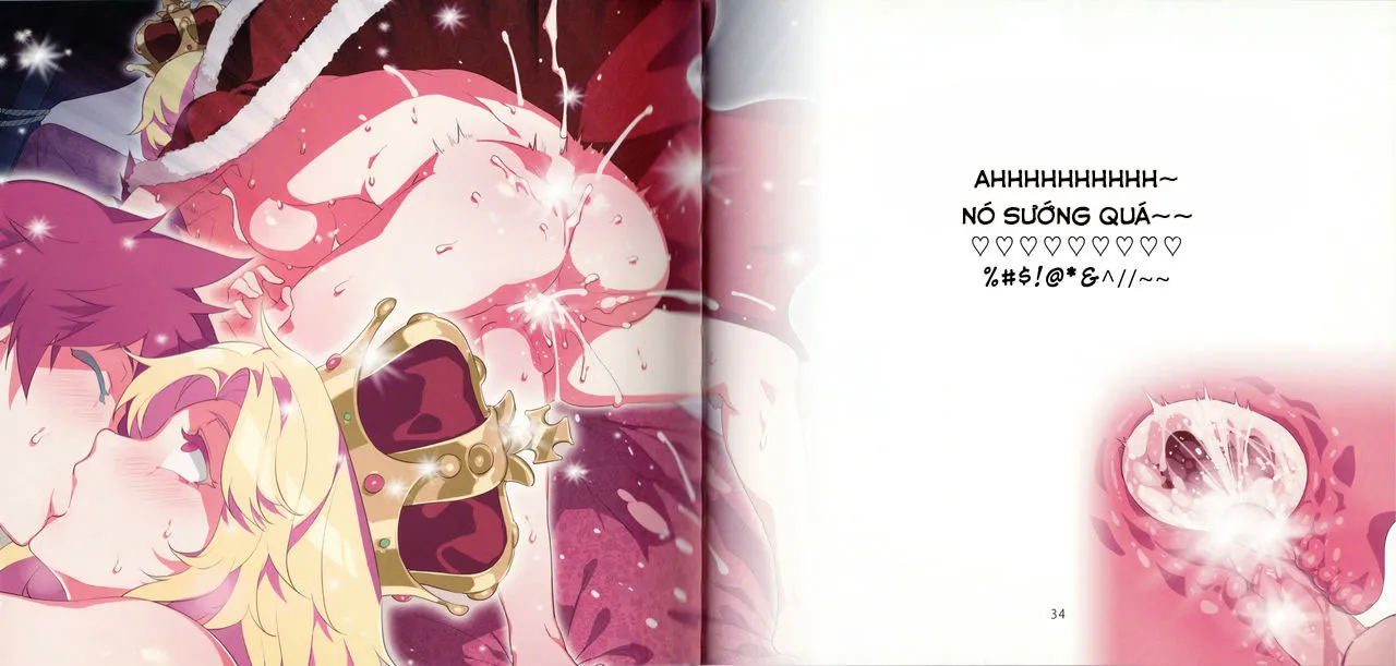 HentaiVN.net - Ảnh 19 - Bộ váy mới của nữ hoàng [Yoiko no Sukebe Douwa Series 1 Hadaka no Chijoou-sama] - Oneshot