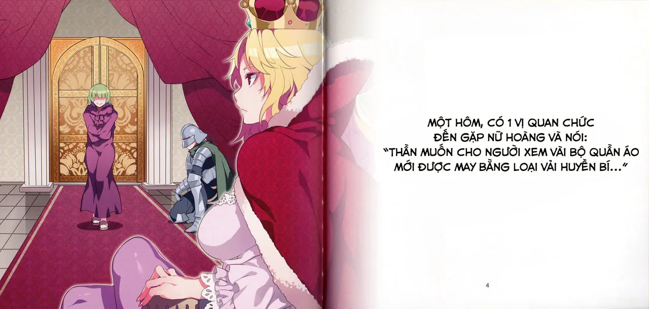 HentaiVN.net - Ảnh 4 - Bộ váy mới của nữ hoàng [Yoiko no Sukebe Douwa Series 1 Hadaka no Chijoou-sama] - Oneshot