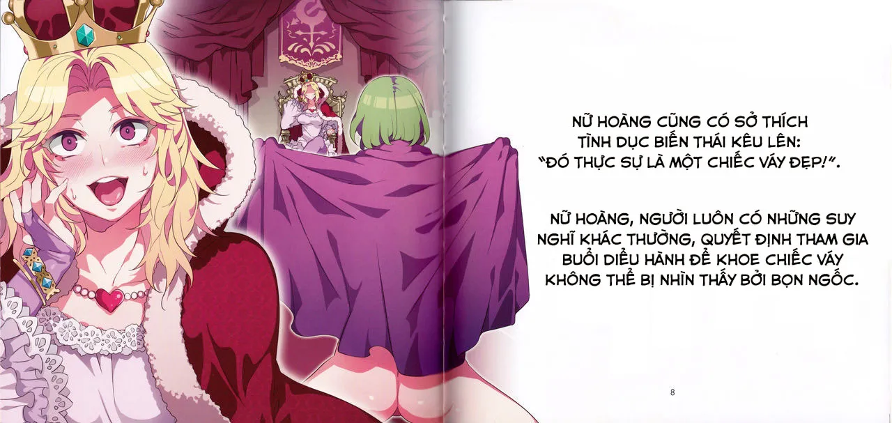 HentaiVN.net - Ảnh 6 - Bộ váy mới của nữ hoàng [Yoiko no Sukebe Douwa Series 1 Hadaka no Chijoou-sama] - Oneshot