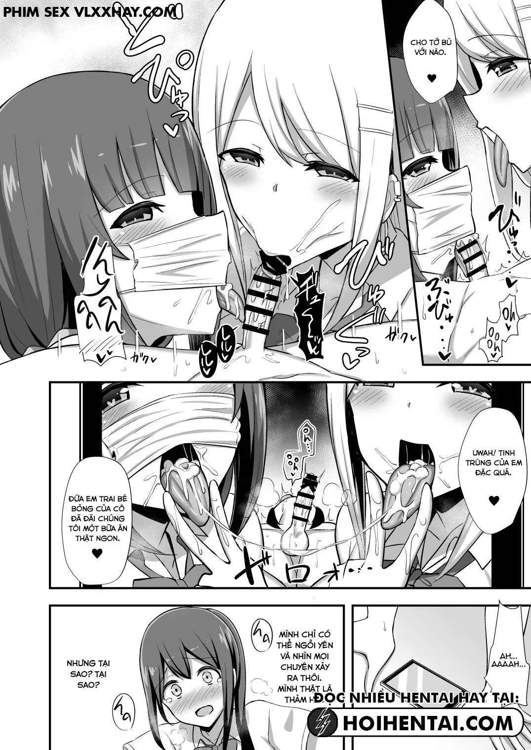 HentaiVN.net - Ảnh 13 - Fuuki No Haiboku [Dosukebe JK Gal Combi No Otouto Netori] - Oneshot