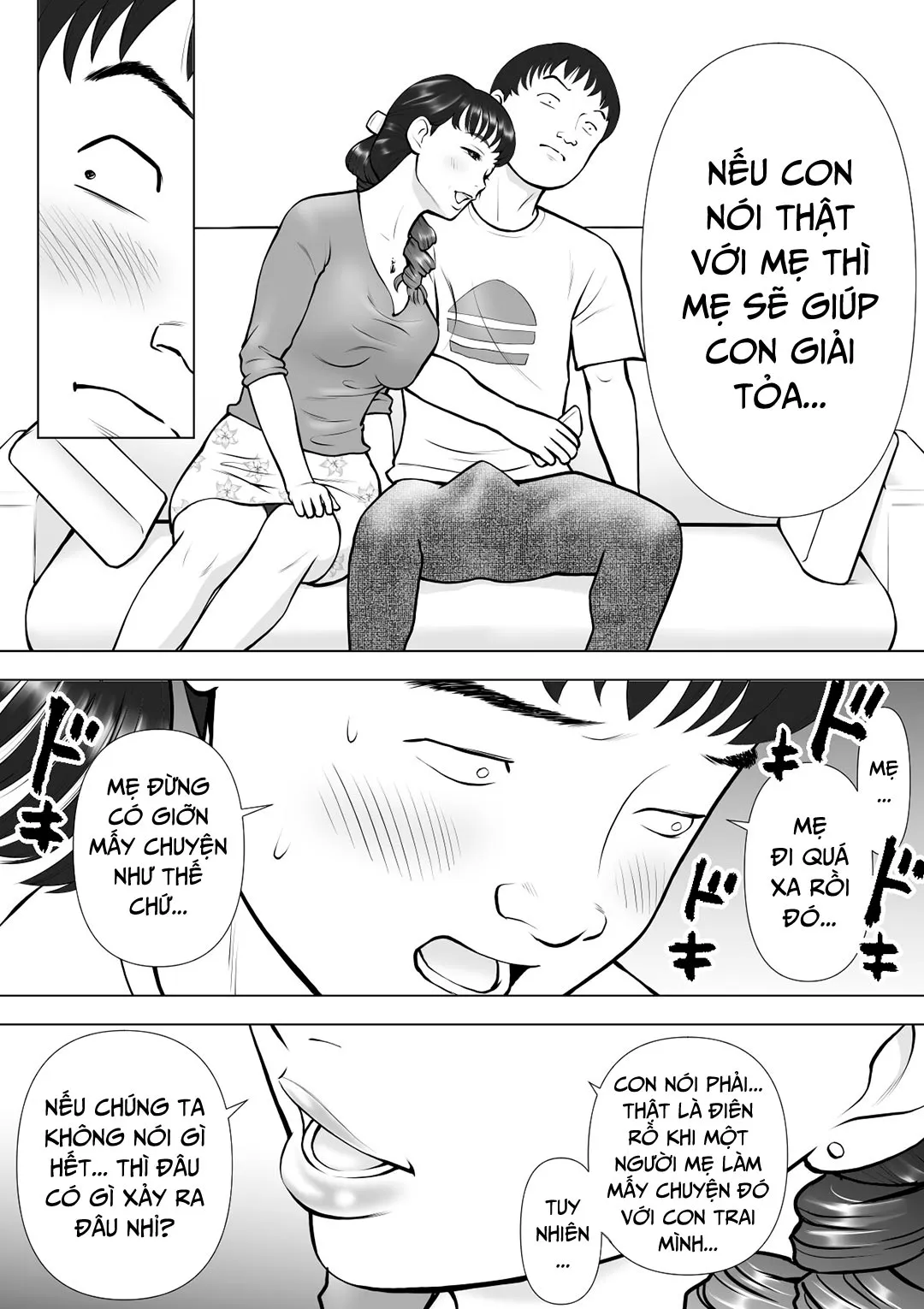HentaiVN.net - Ảnh 6 - Tinh của tôi chảy ra từ miệng mẹ [My Semen Spilling From My Mother's Lips | Haha no Kuchibiru kara Koboreru Boku no Seieki] - Oneshot