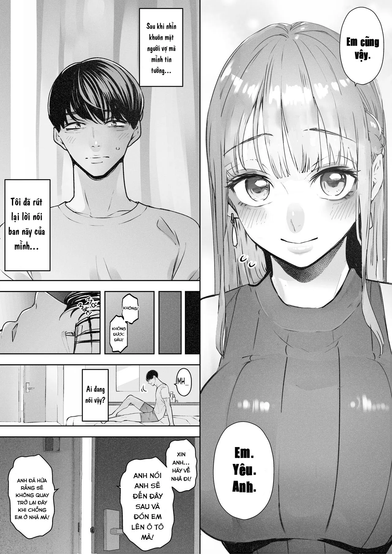 HentaiVN.net - Ảnh 10 - Boku wa Tsuma ga Netorare Nando mo Ikasareru Sugata o Mitsuzuketa. 2 | I Kept Watching While A Man Made My Wife Cum Over And Over 2 [僕は妻が寝取られ何度もイかされる姿を見続けた。2] - Oneshot.